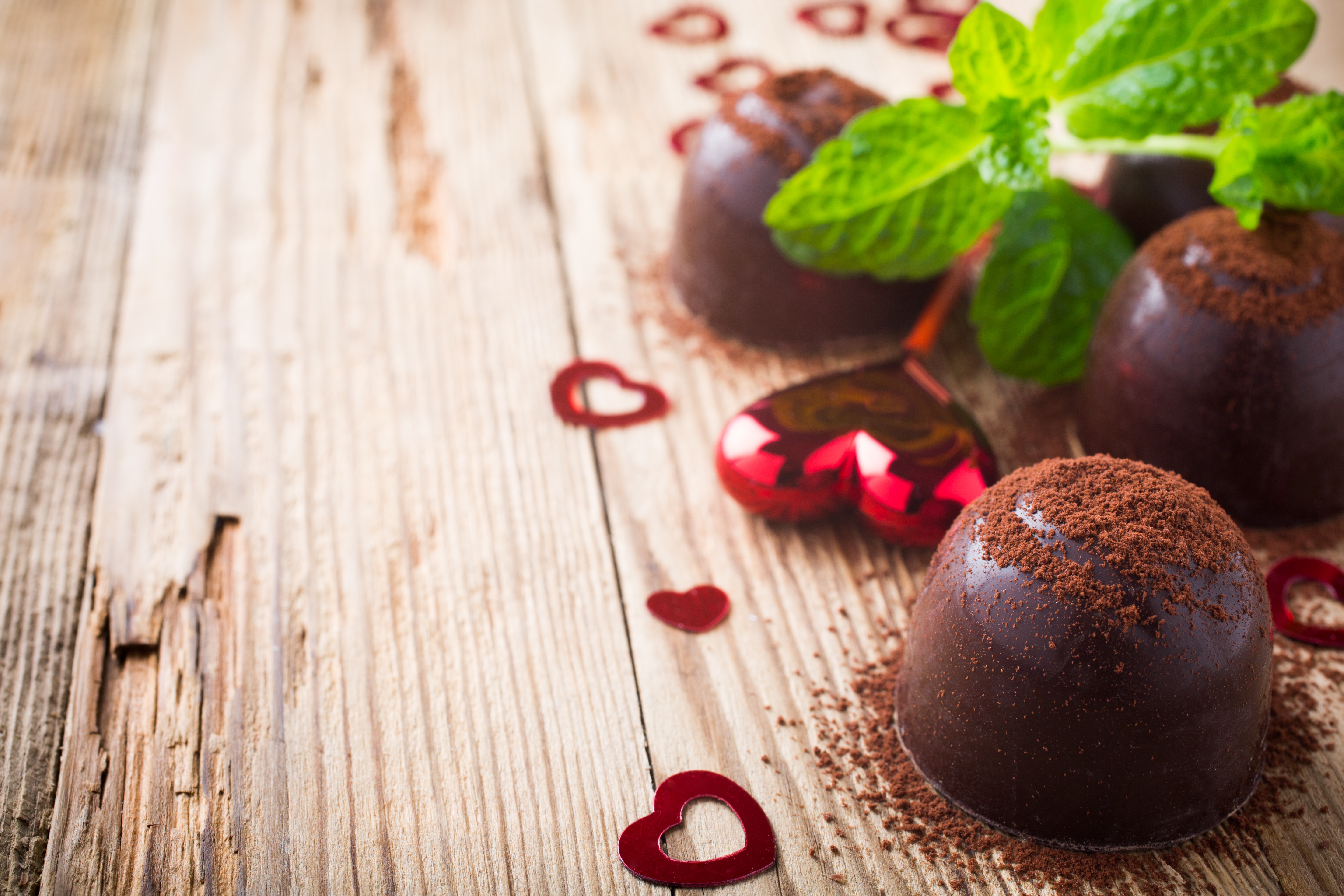 Download mobile wallpaper Valentine's Day, Chocolate, Still Life, Holiday, Heart for free.
