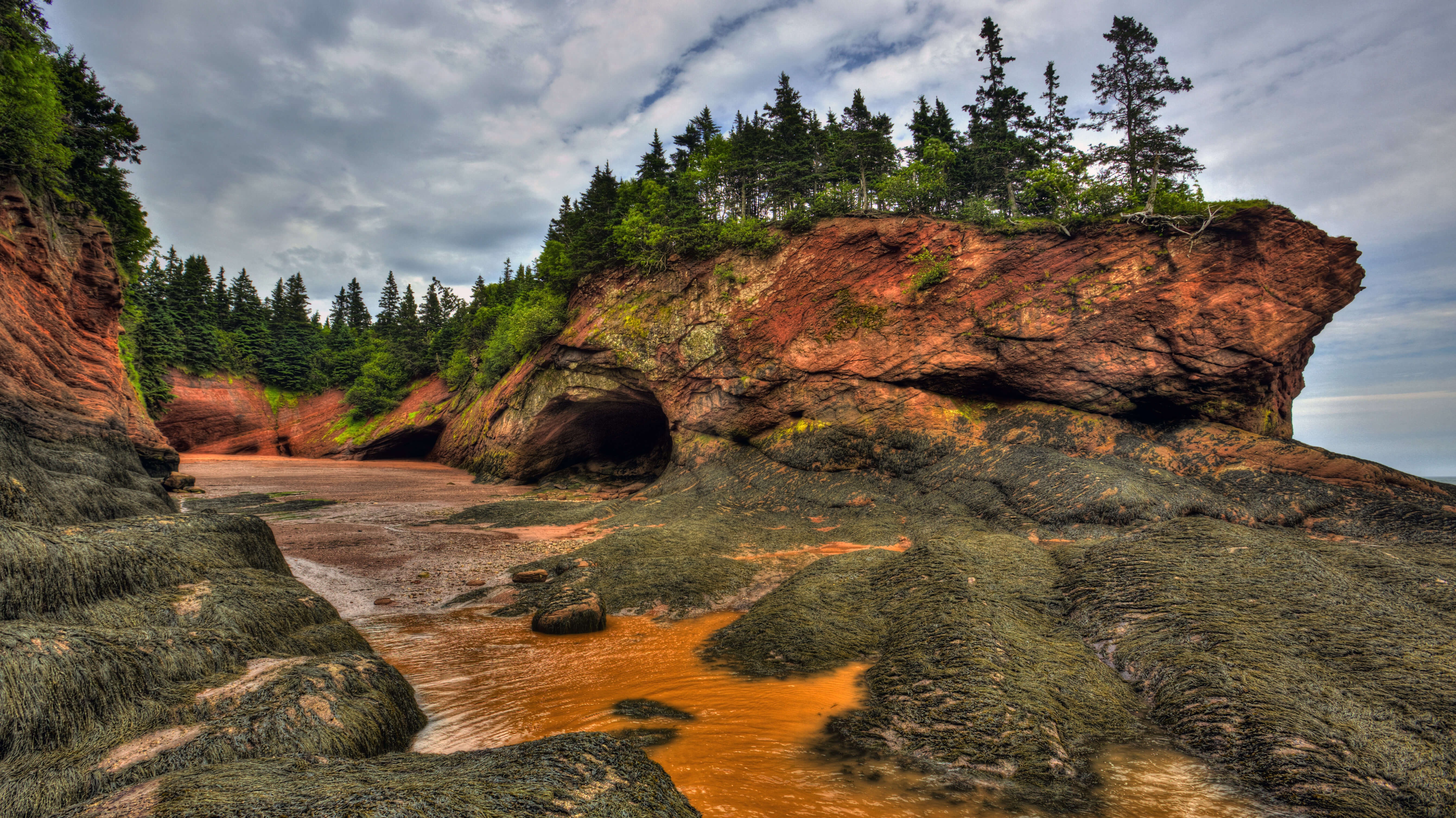 Baixe gratuitamente a imagem Canadá, Caverna, Terra/natureza na área de trabalho do seu PC