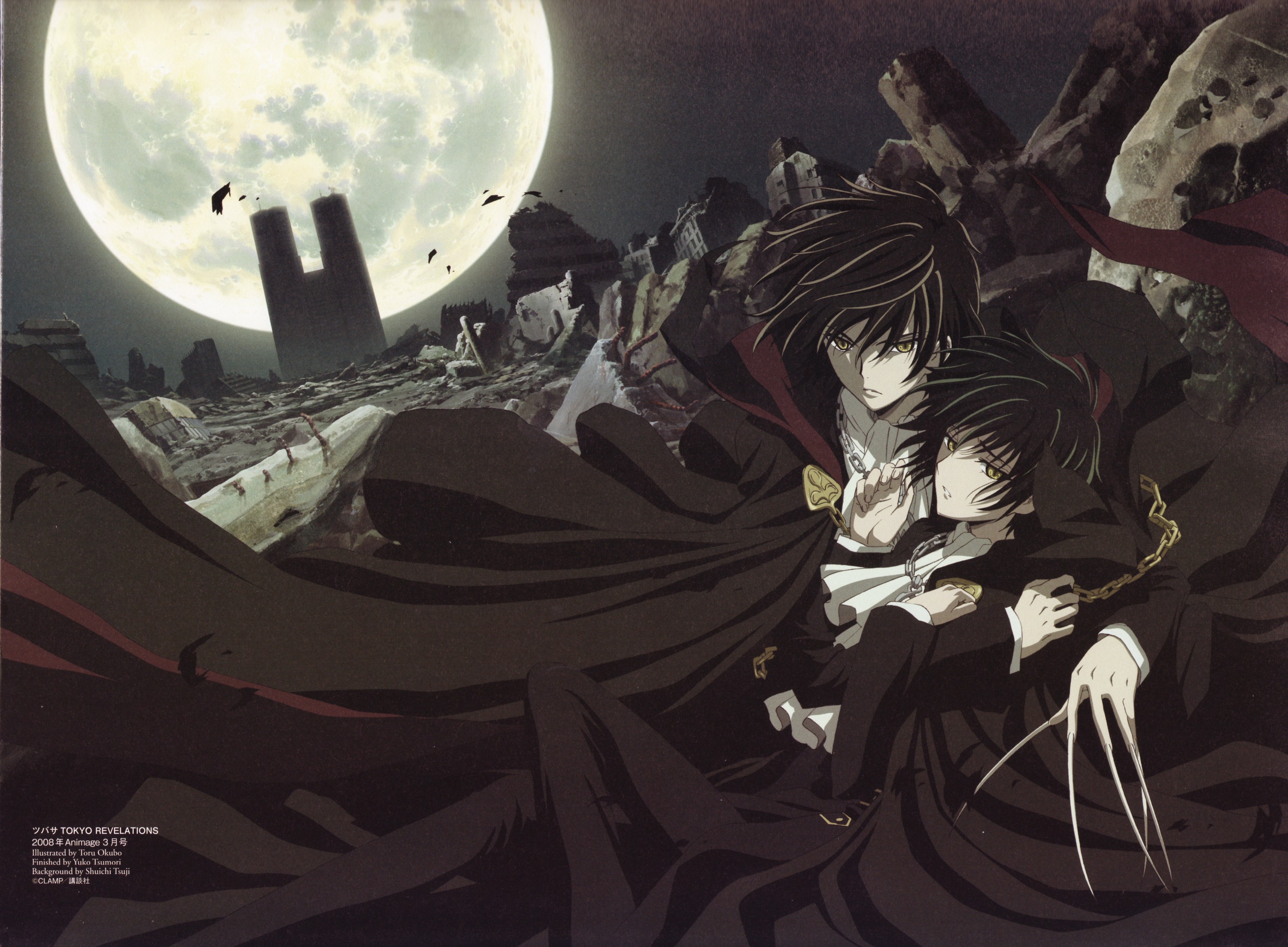 Download mobile wallpaper Tsubasa: Reservoir Chronicle, Anime for free.