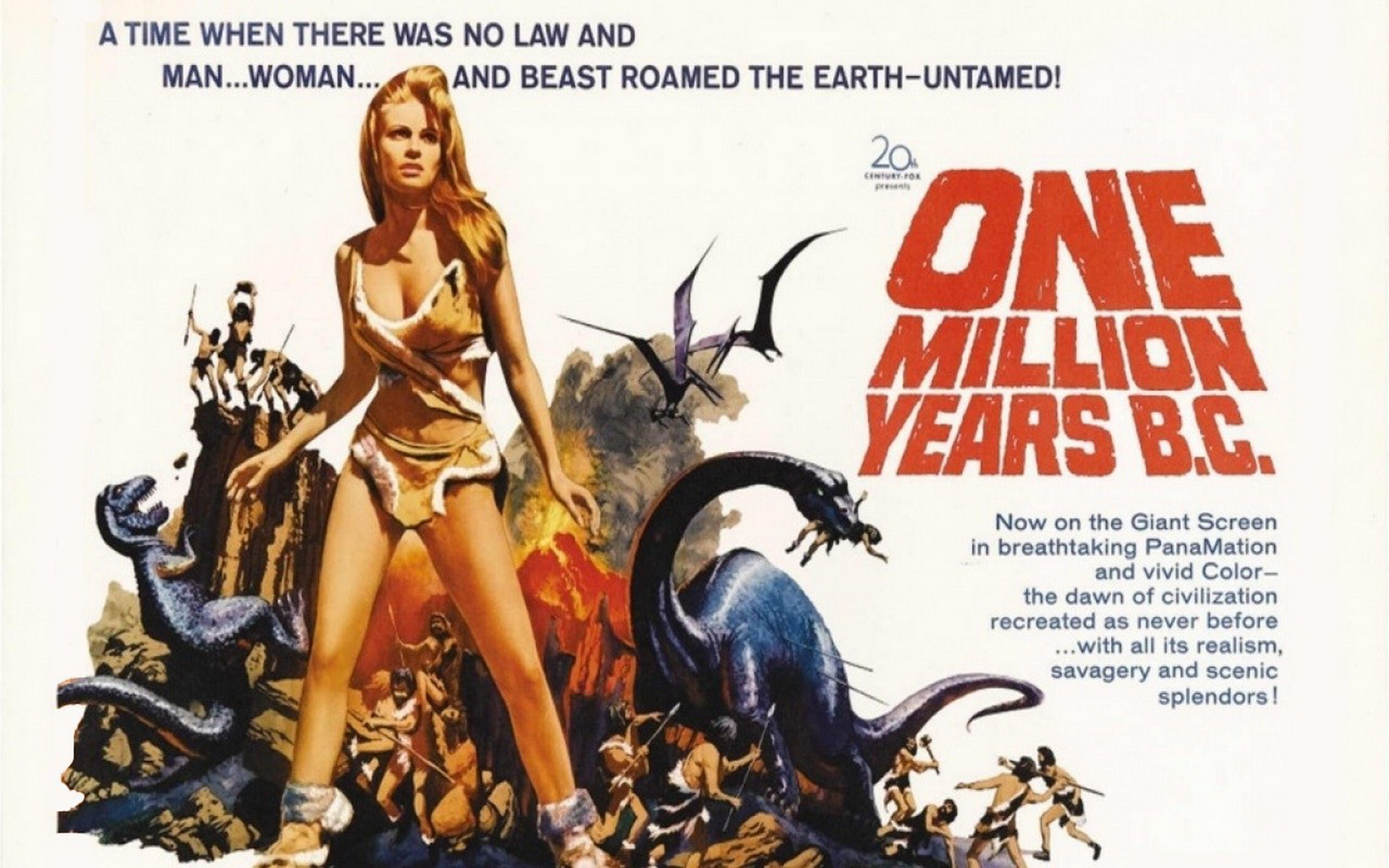 Download mobile wallpaper Movie, One Million Years B C for free.
