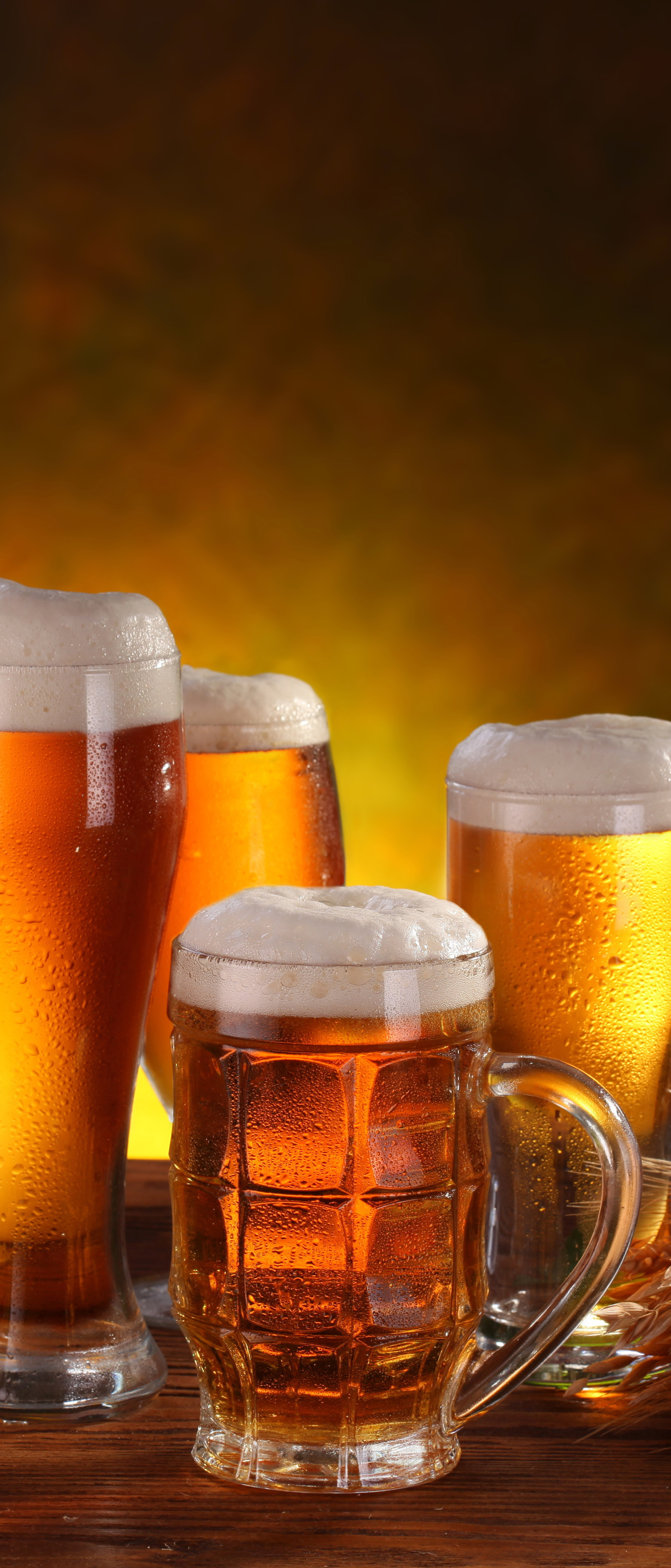 Download mobile wallpaper Food, Beer, Glass, Drink, Alcohol for free.