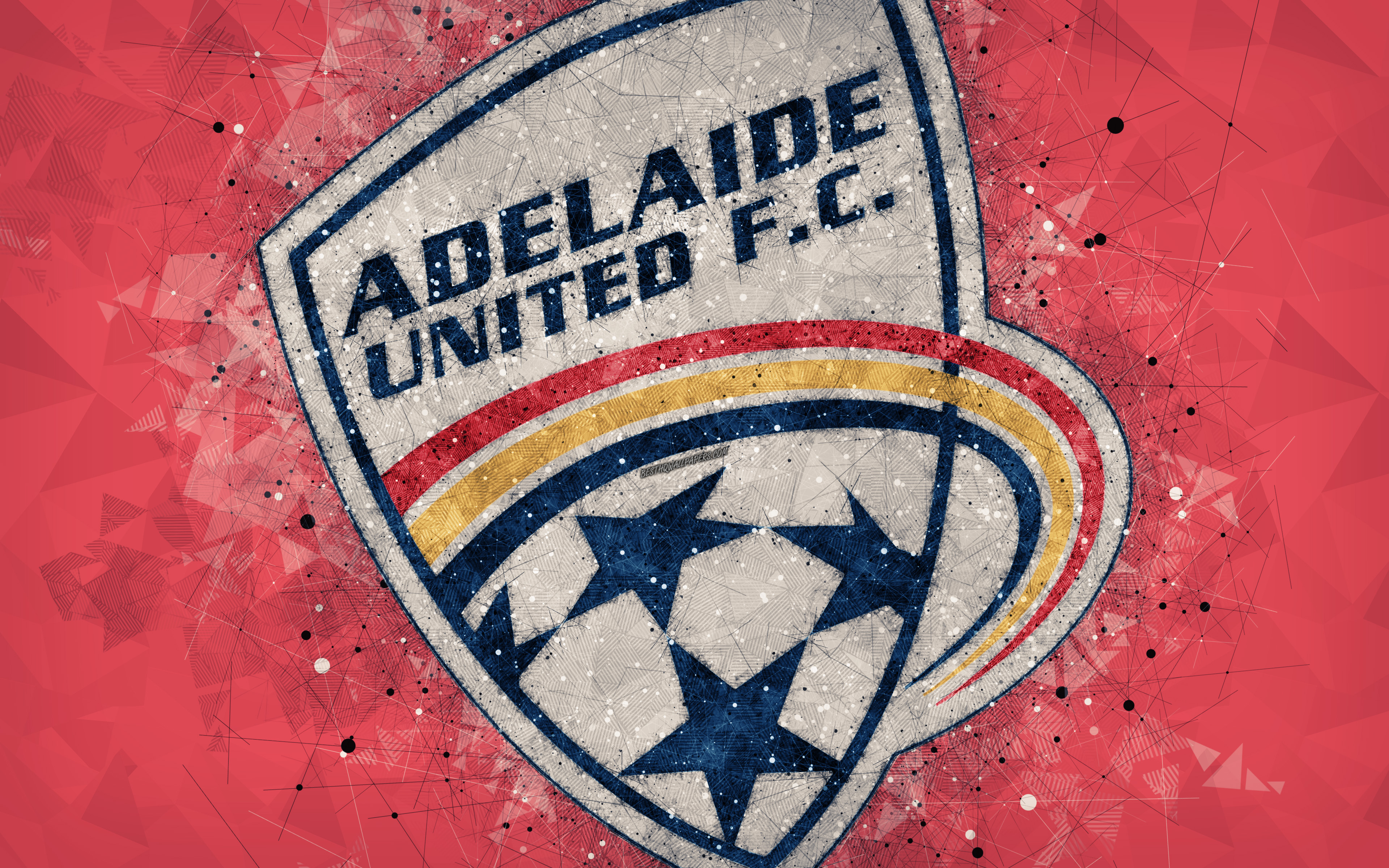 Laden Sie Adelaide United Fc HD-Desktop-Hintergründe herunter