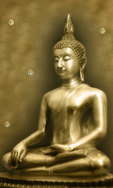 Скачать картинку Будда, Статуя, Буддизм, Религиозные, Религиозный в телефон бесплатно.
