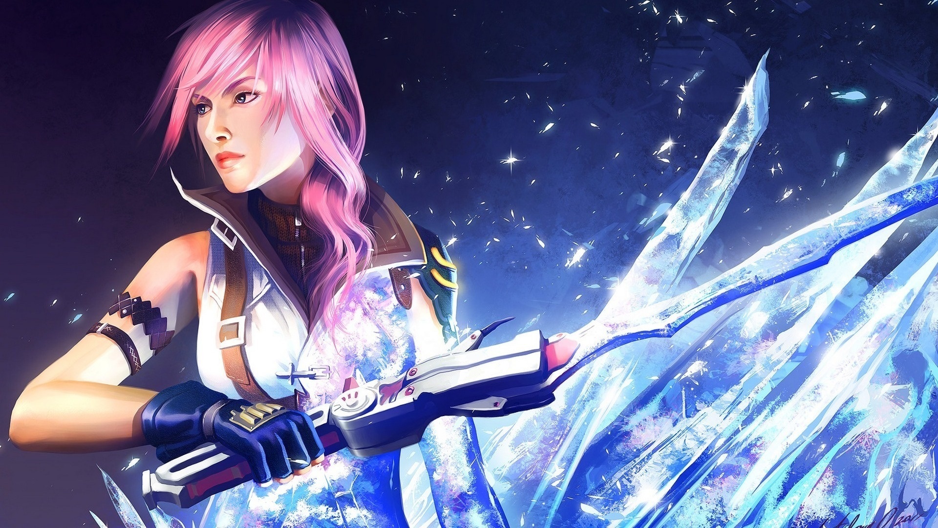 Download mobile wallpaper Final Fantasy Xiii, Lightning (Final Fantasy), Final Fantasy, Warrior, Video Game for free.