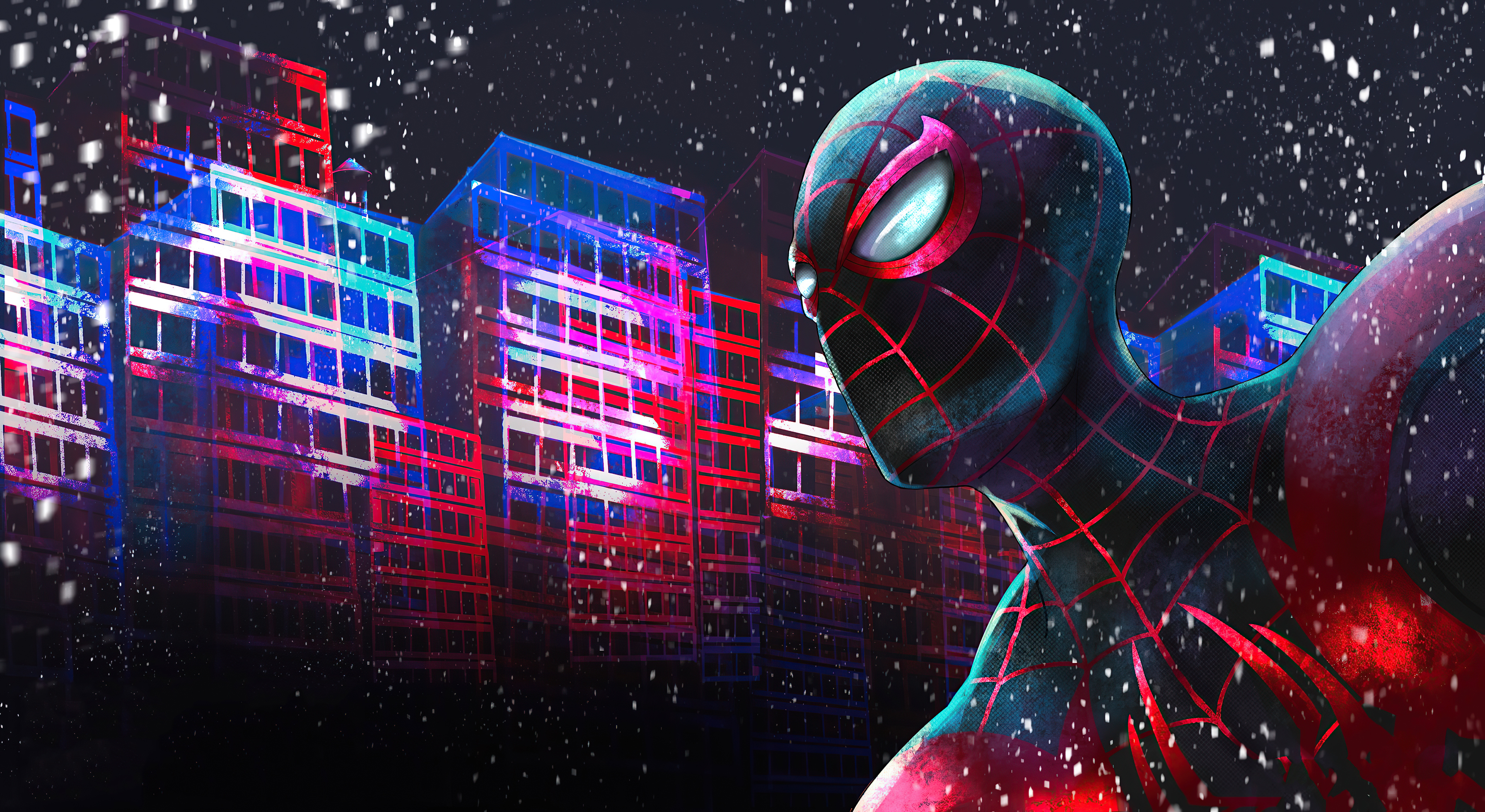 Free download wallpaper Spider Man, Comics, Miles Morales on your PC desktop