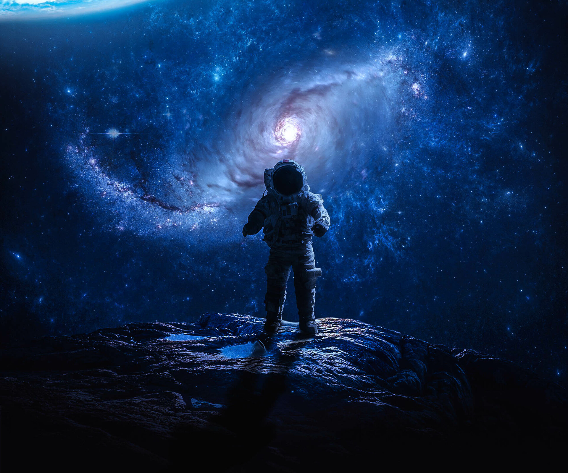 Free download wallpaper Space, Sci Fi, Astronaut on your PC desktop