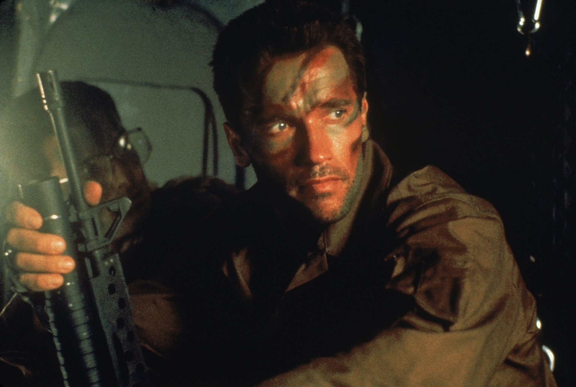 Handy-Wallpaper Arnold Schwarzenegger, Predator Upgrade, Filme kostenlos herunterladen.