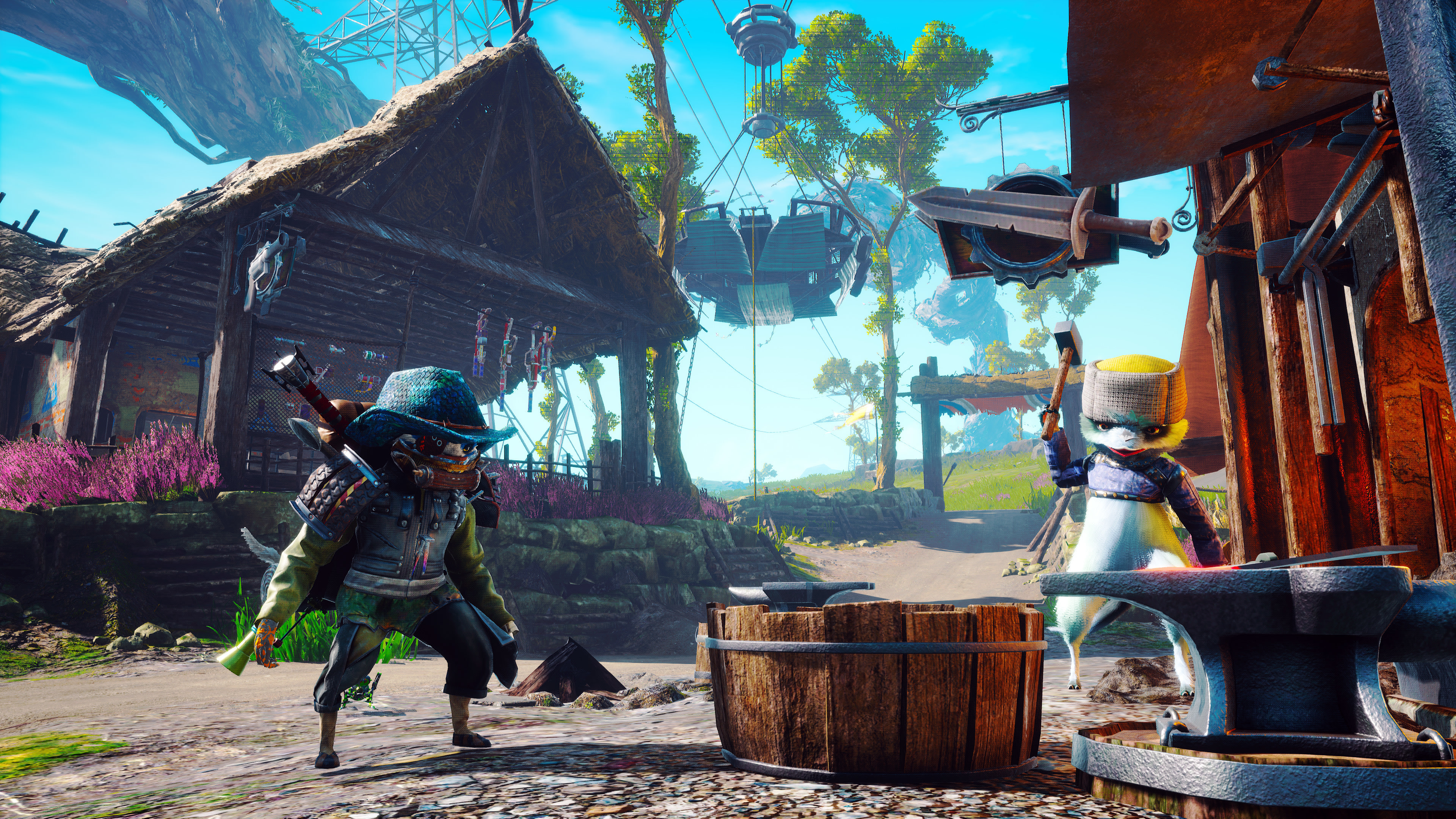 Download mobile wallpaper Video Game, Biomutant for free.