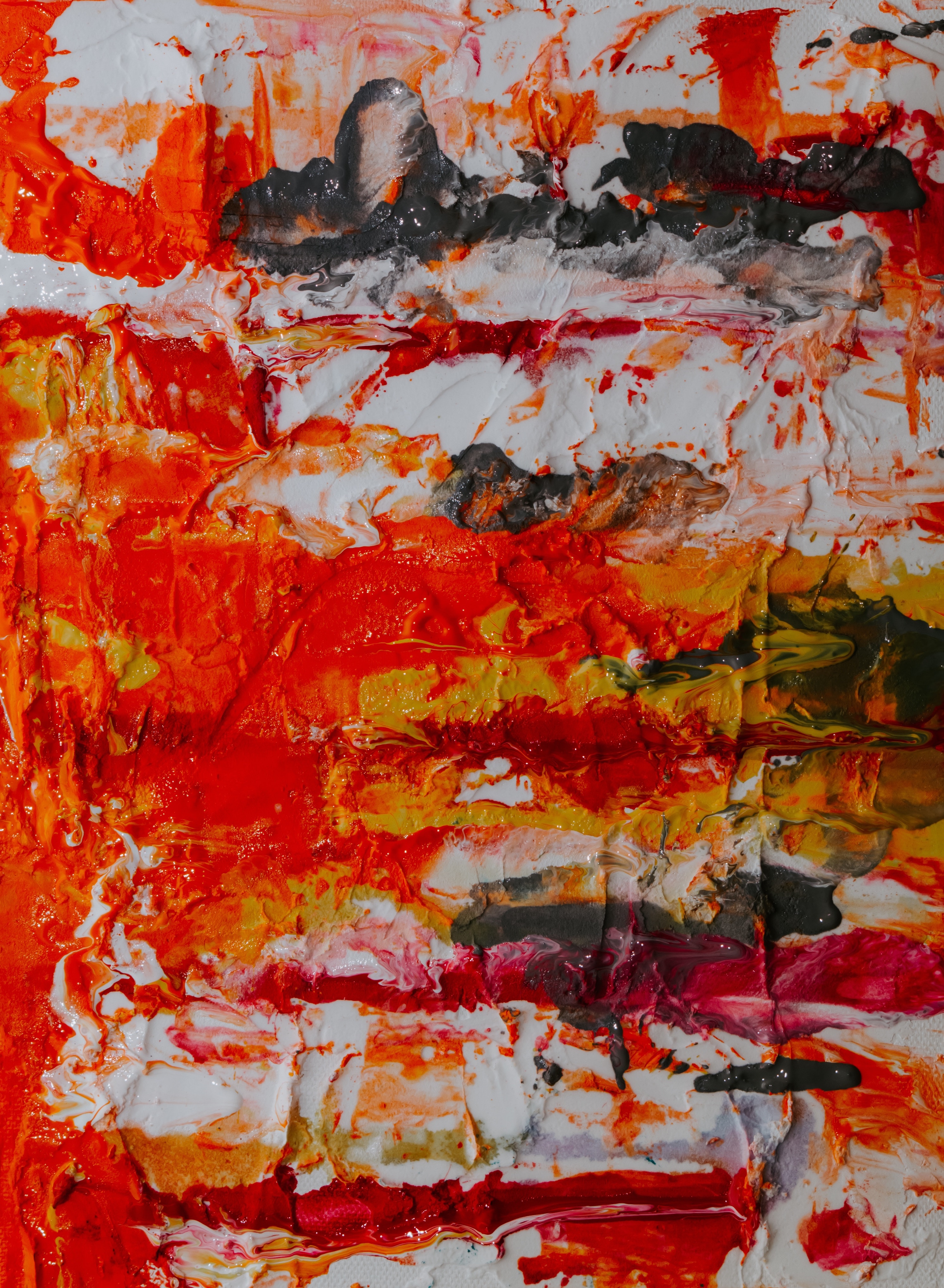 divorces, red, texture, textures, paint, relief, modern art, contemporary art, chaotic