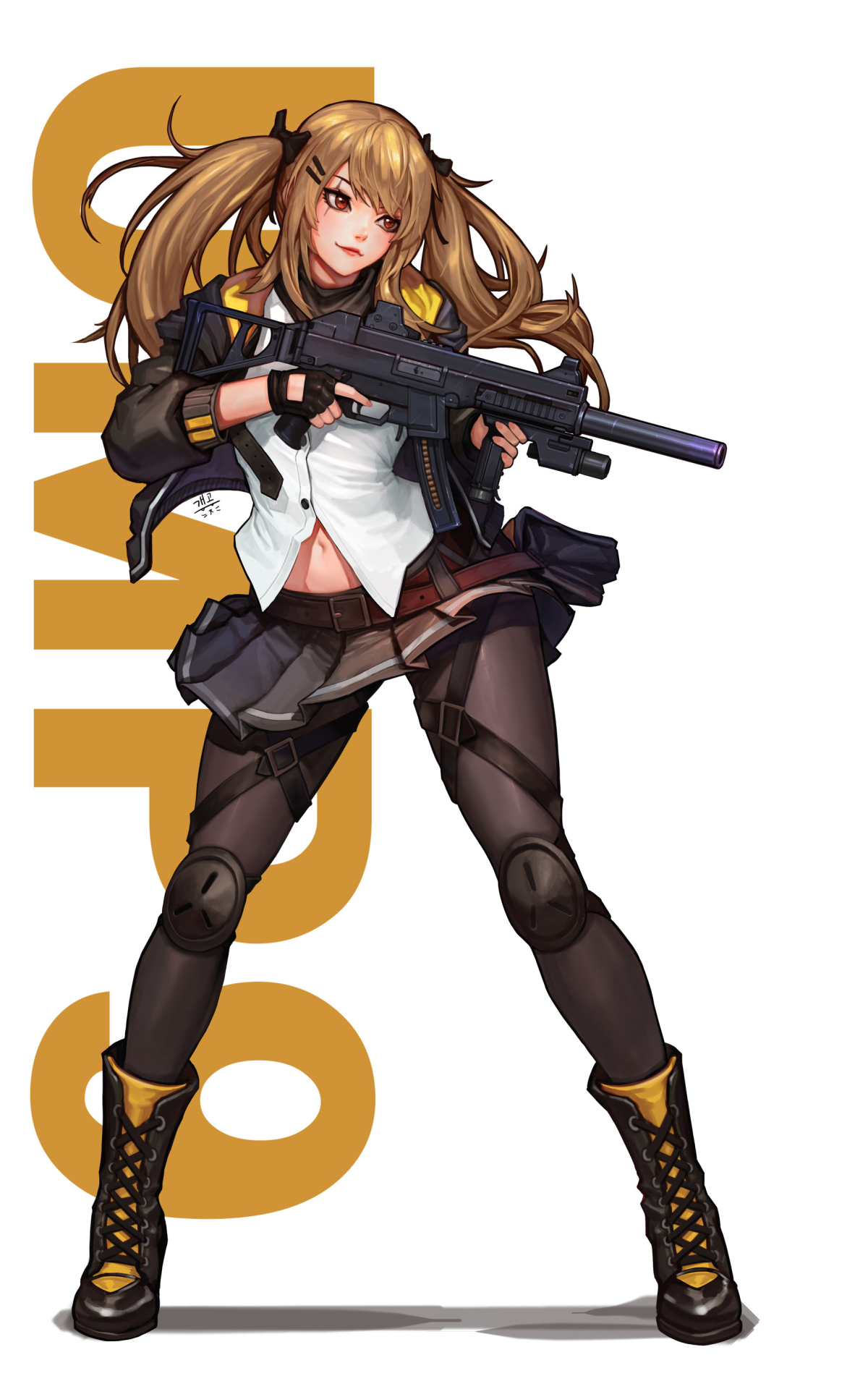 Téléchargez des papiers peints mobile Jeux Vidéo, Girls' Frontline, Ump9 (Filles De Première Ligne) gratuitement.