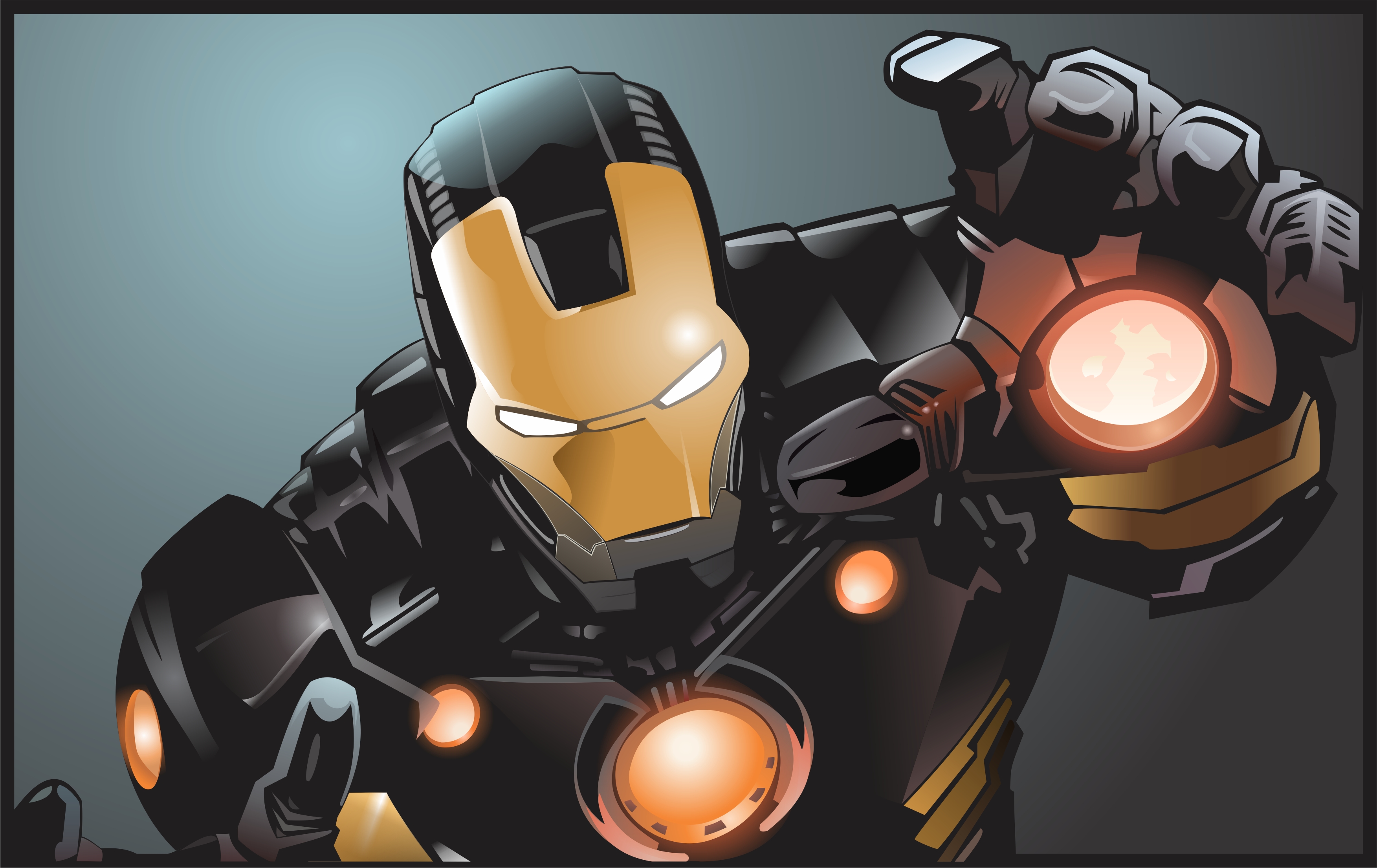 Handy-Wallpaper Iron Man, Comics kostenlos herunterladen.