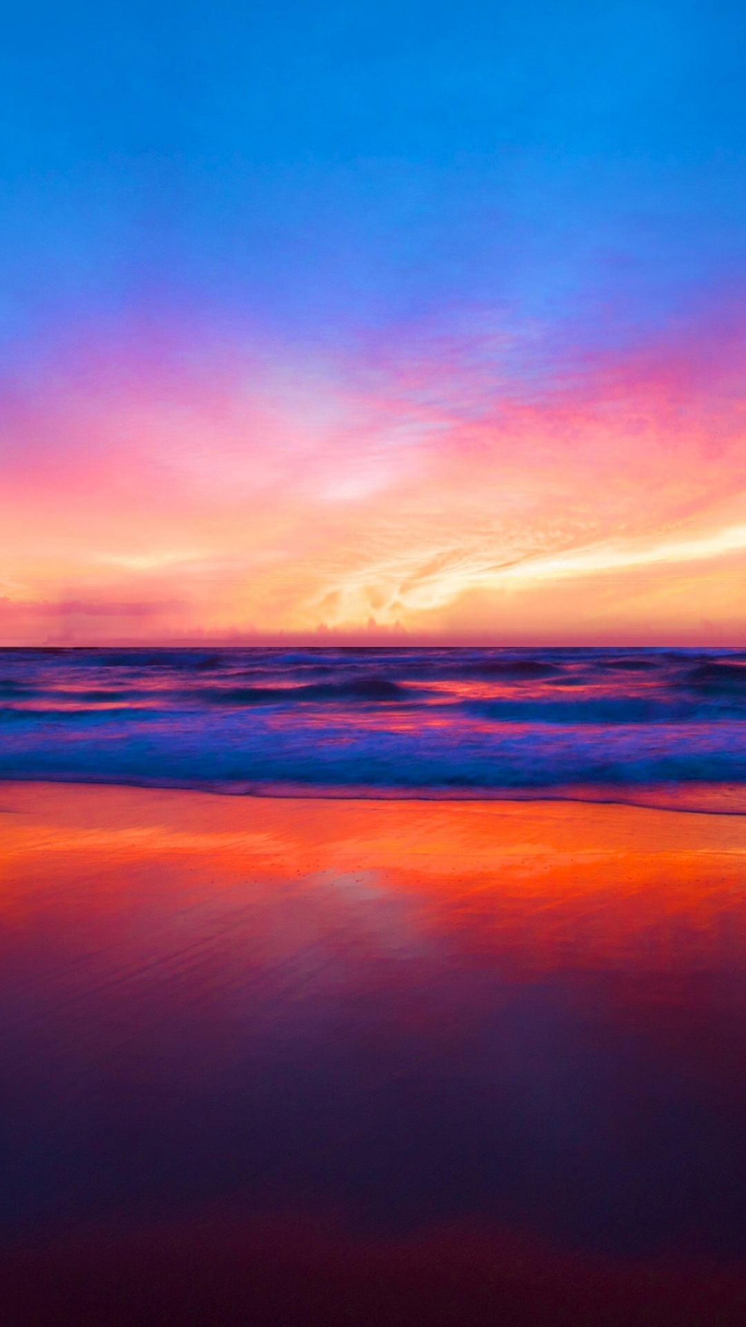 Descarga gratuita de fondo de pantalla para móvil de Playa, Horizonte, Vistoso, Pintoresco, Atardecer, Escénico, Tierra/naturaleza.