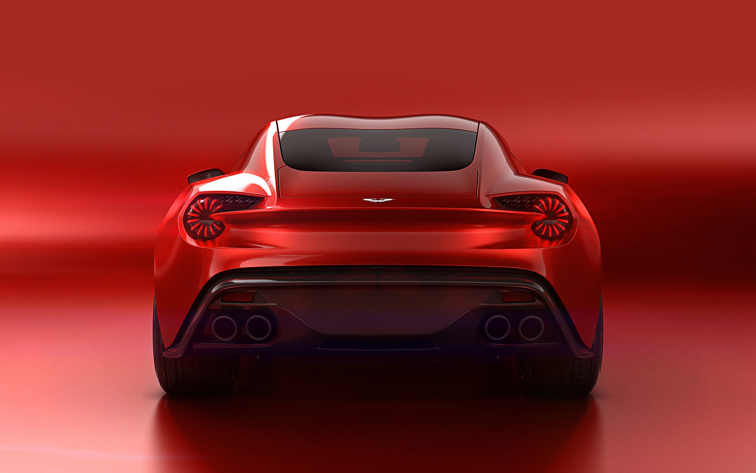 Завантажити шпалери Концепт Aston Martin Vanquish Zagato на телефон безкоштовно