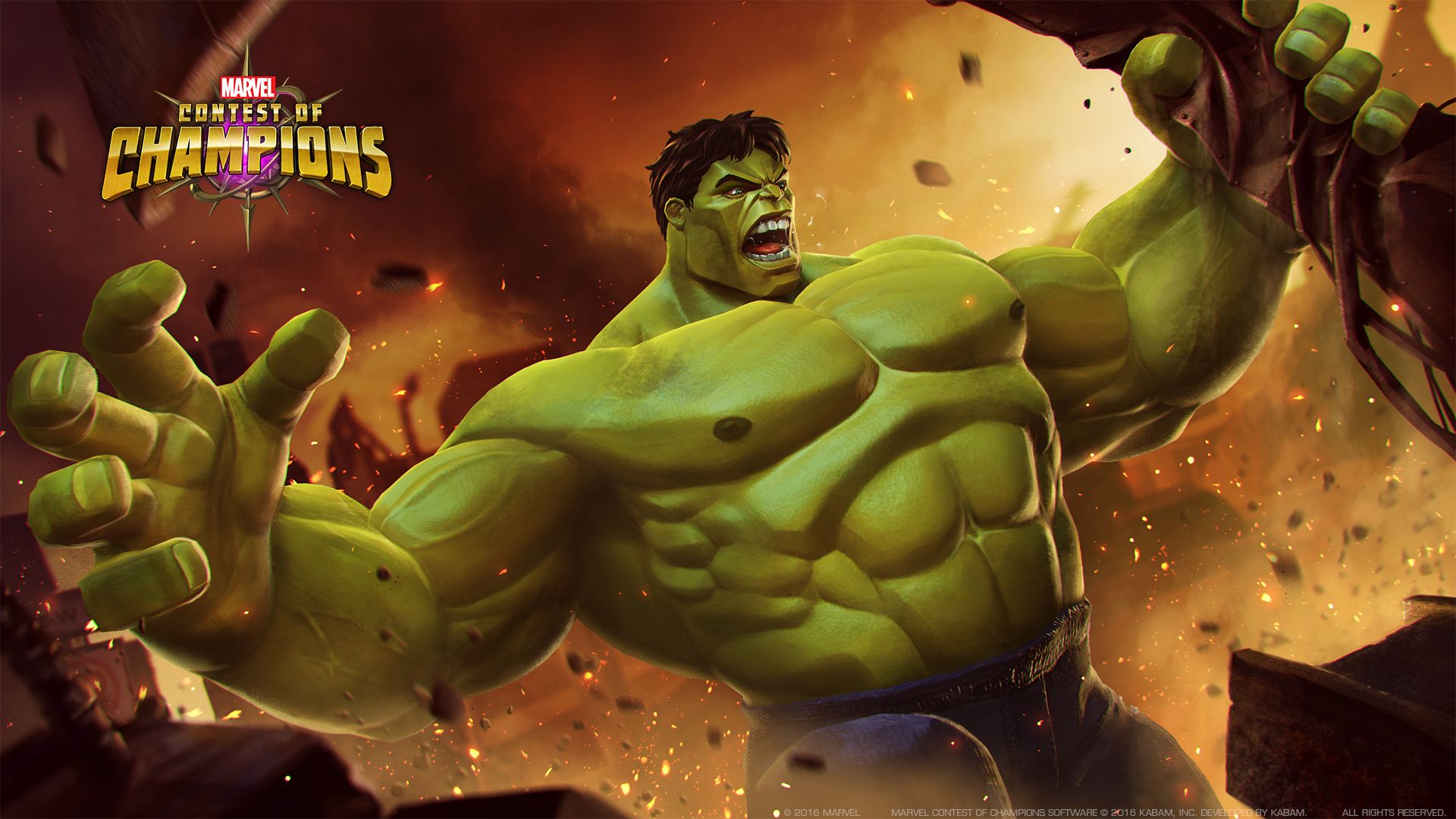 video game, marvel contest of champions, hulk