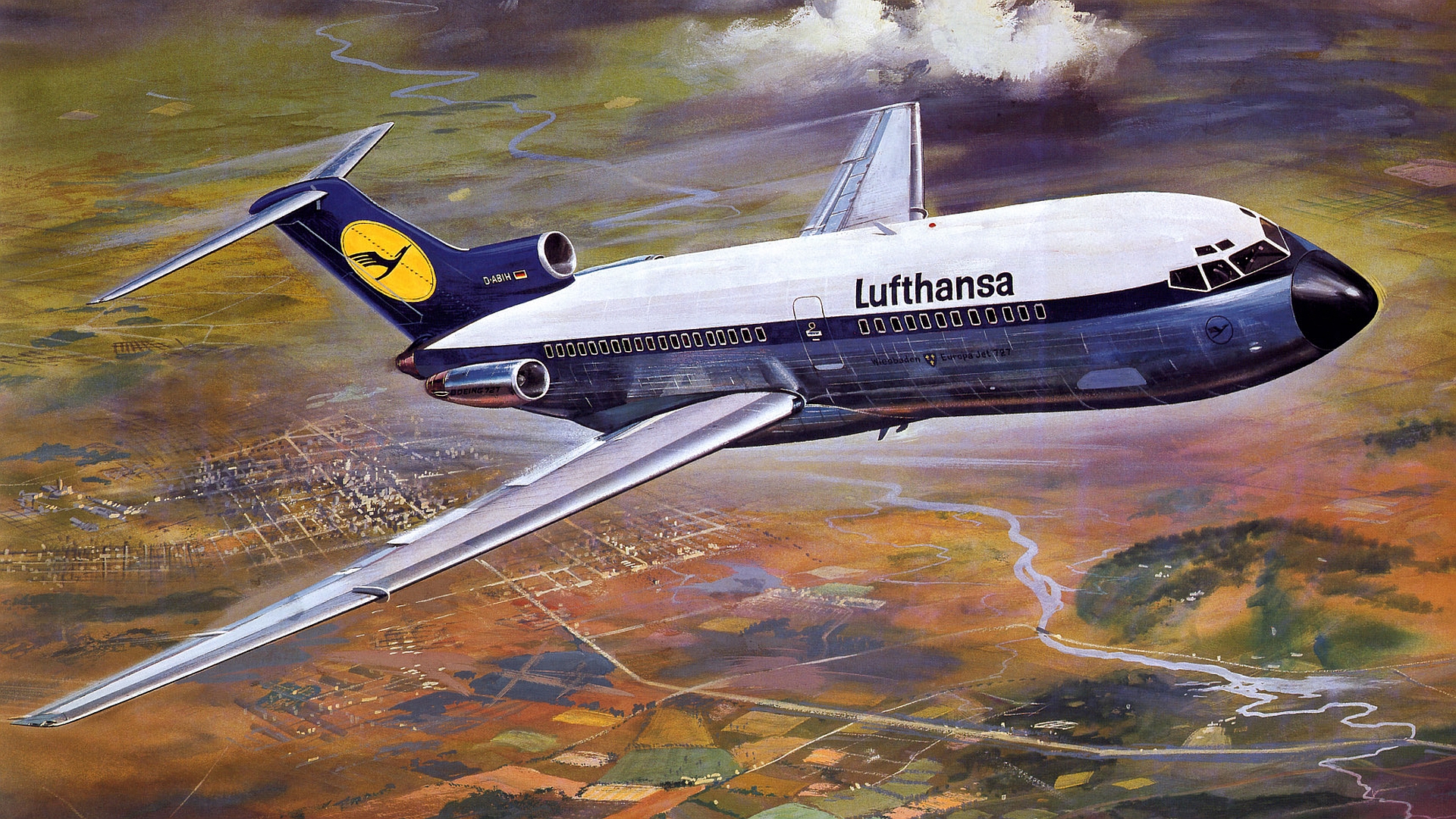 Télécharger des fonds d'écran Lufthansa HD
