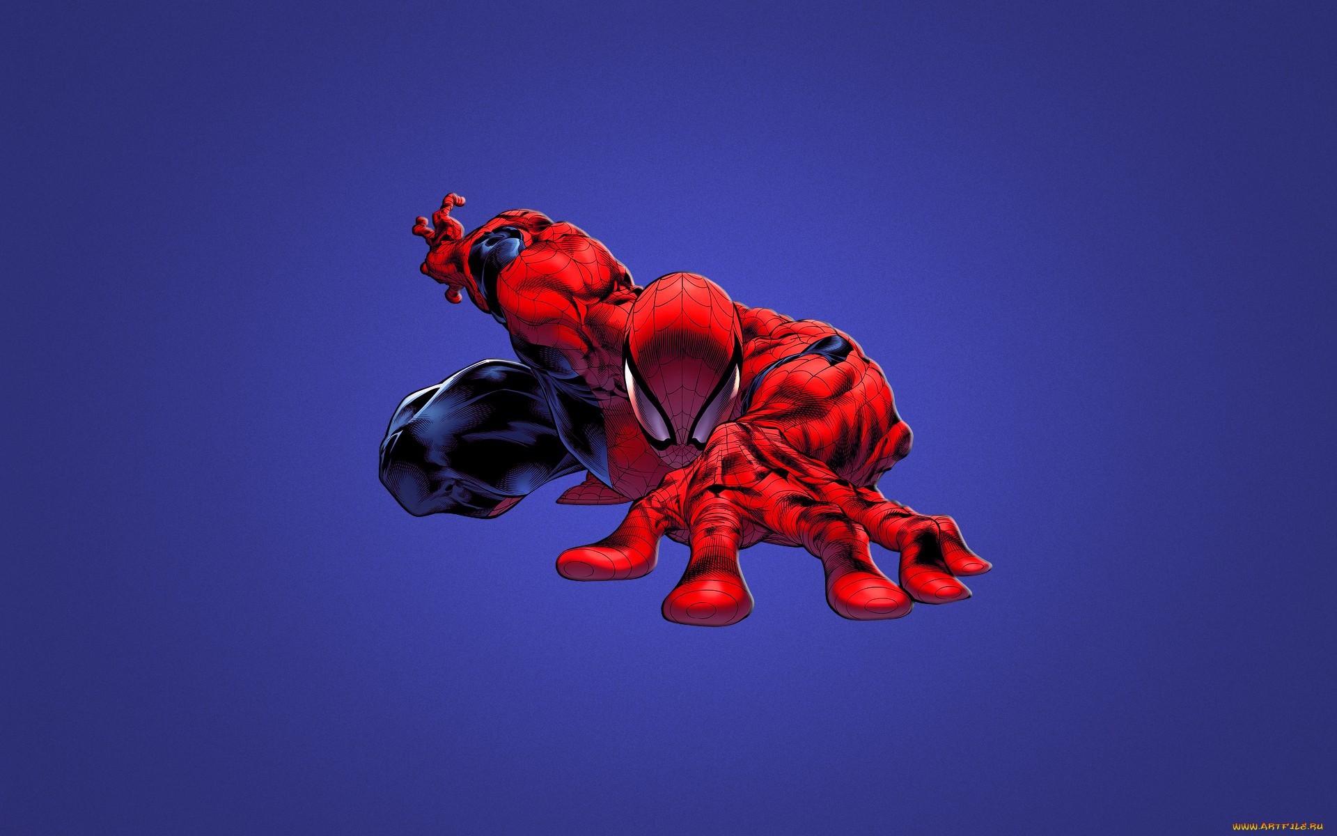 spider man, cinema, background, blue 4K, Ultra HD