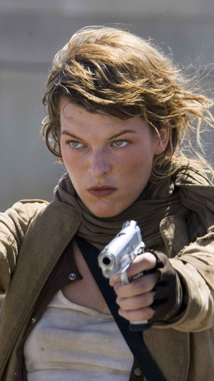 Download mobile wallpaper Resident Evil, Milla Jovovich, Movie, Resident Evil: Extinction for free.