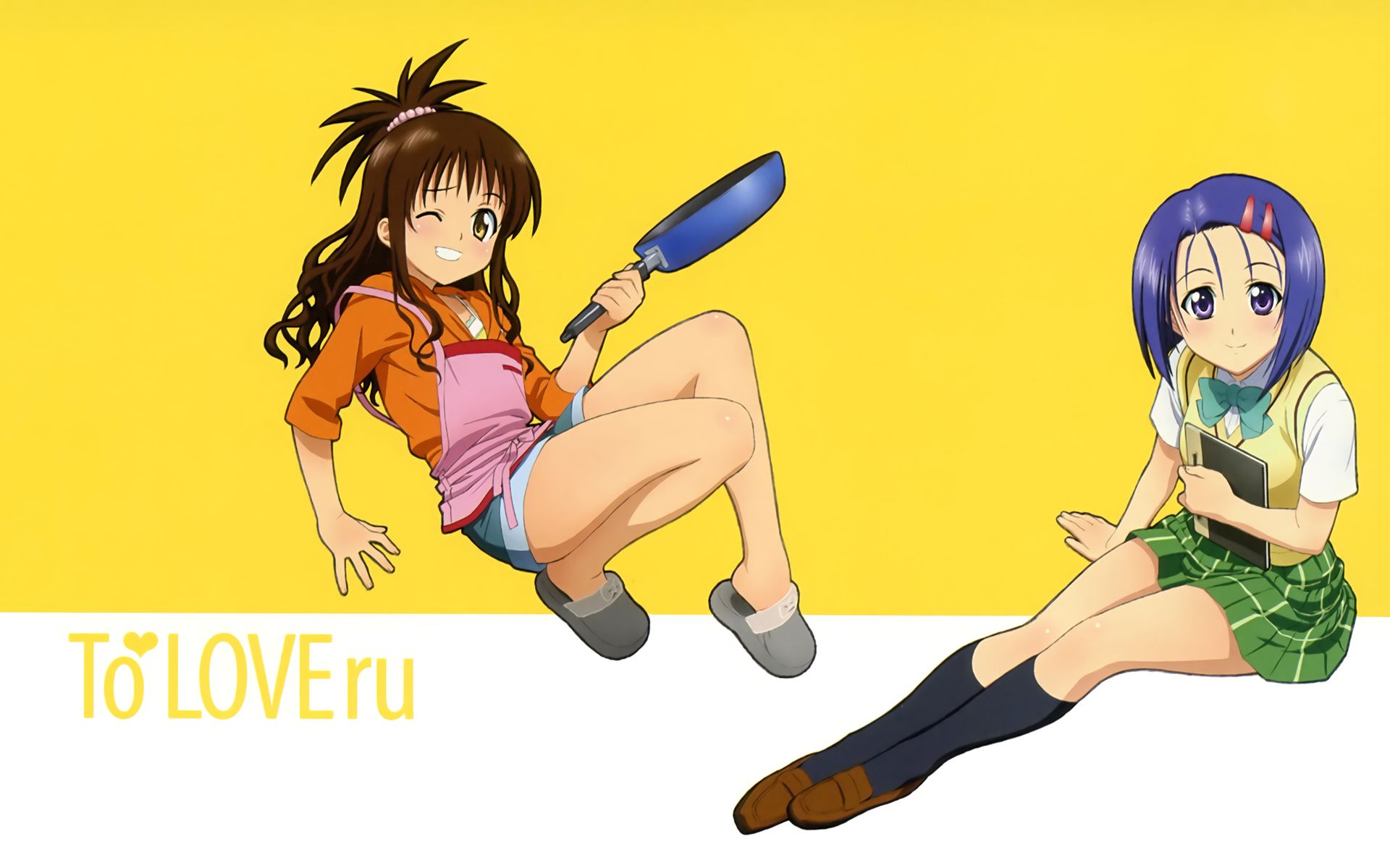 anime, to love ru, haruna sairenji, mikan yuuki