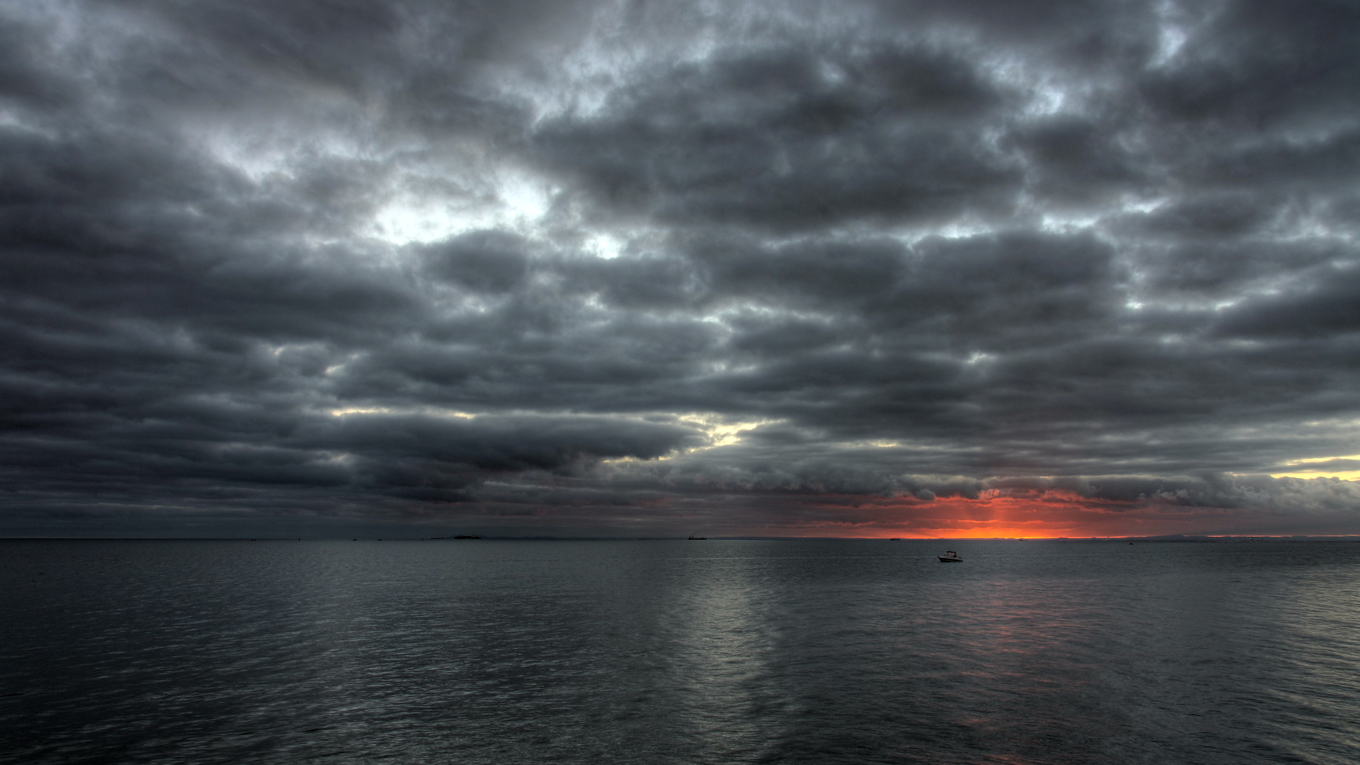 Download mobile wallpaper Sky, Horizon, Ocean, Grey, Cloud, Photography for free.