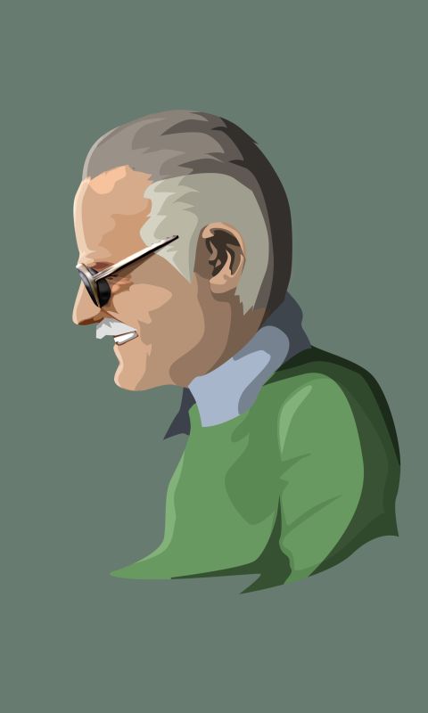 Download mobile wallpaper Celebrity, Stan Lee for free.