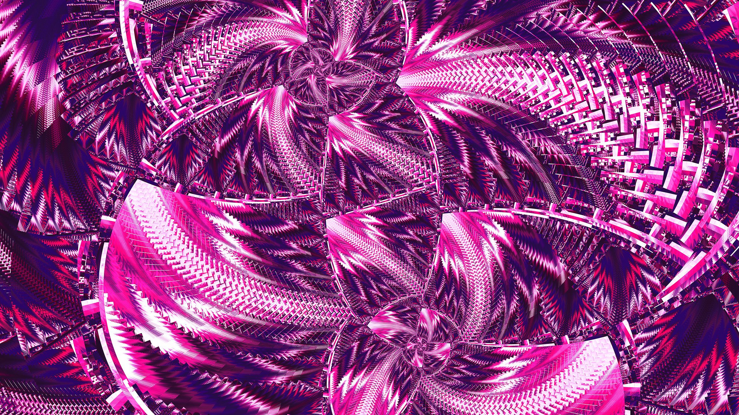 Download mobile wallpaper Abstract, Fractal, Purple for free.