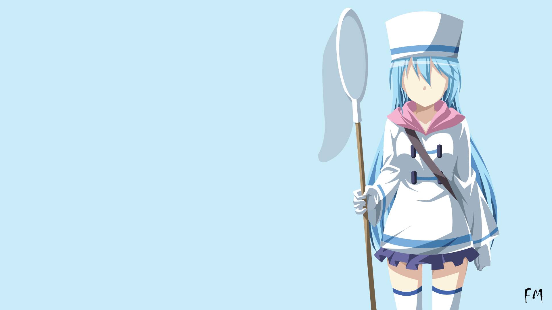 Free download wallpaper Anime, Minimalist, Konosuba God’S Blessing On This Wonderful World!!, Aqua (Konosuba) on your PC desktop