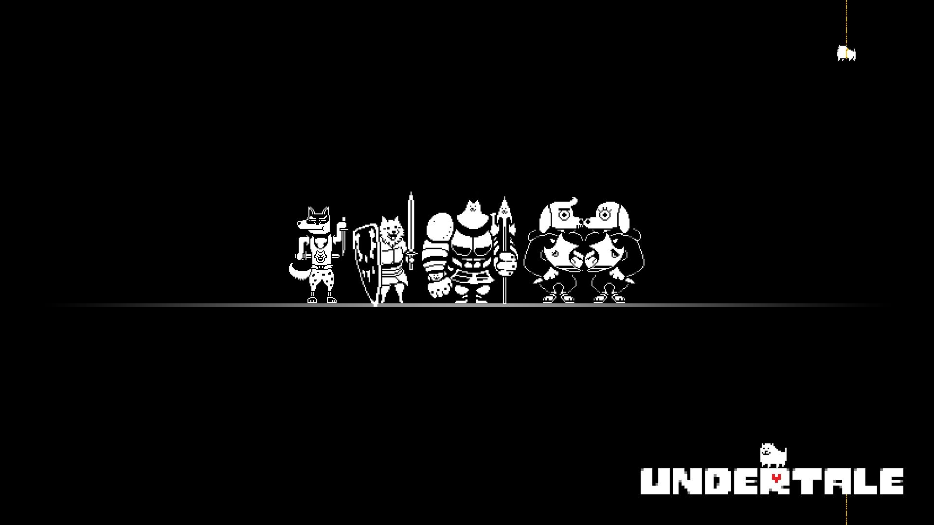 Download mobile wallpaper Video Game, Undertale, Annoying Dog (Undertale), Lesser Dog (Undertale), Dogamy (Undertale), Dogaressa (Undertale), Doggo (Undertale), Greater Dog (Undertale) for free.