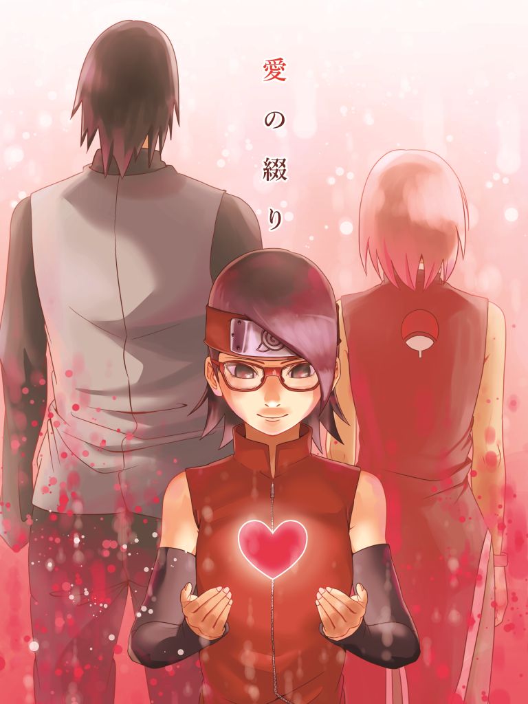 Download mobile wallpaper Anime, Naruto, Sasuke Uchiha, Sakura Haruno, Boruto: Naruto The Movie, Sarada Uchiha for free.