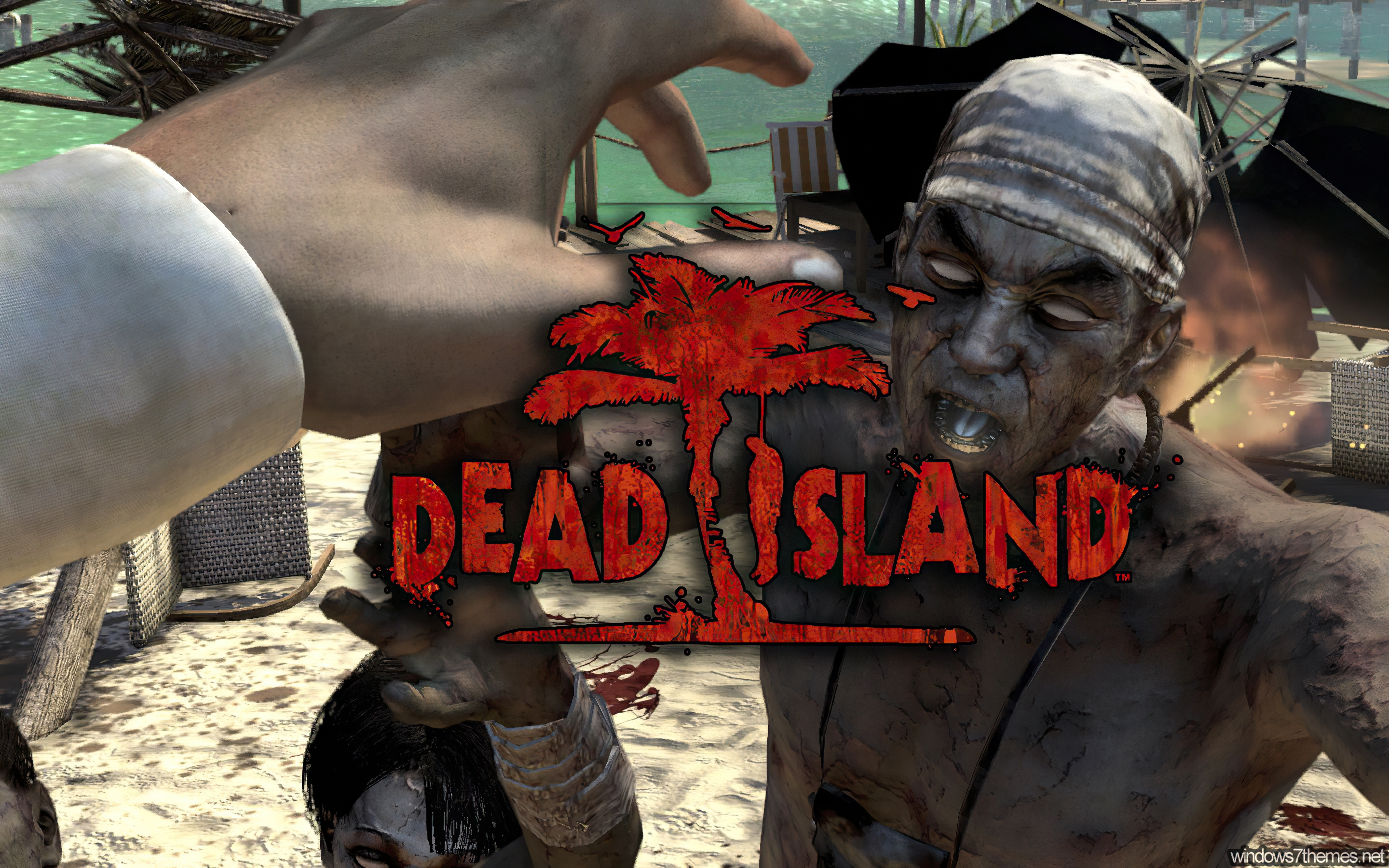 無料モバイル壁紙テレビゲーム, 死んだ島をダウンロードします。