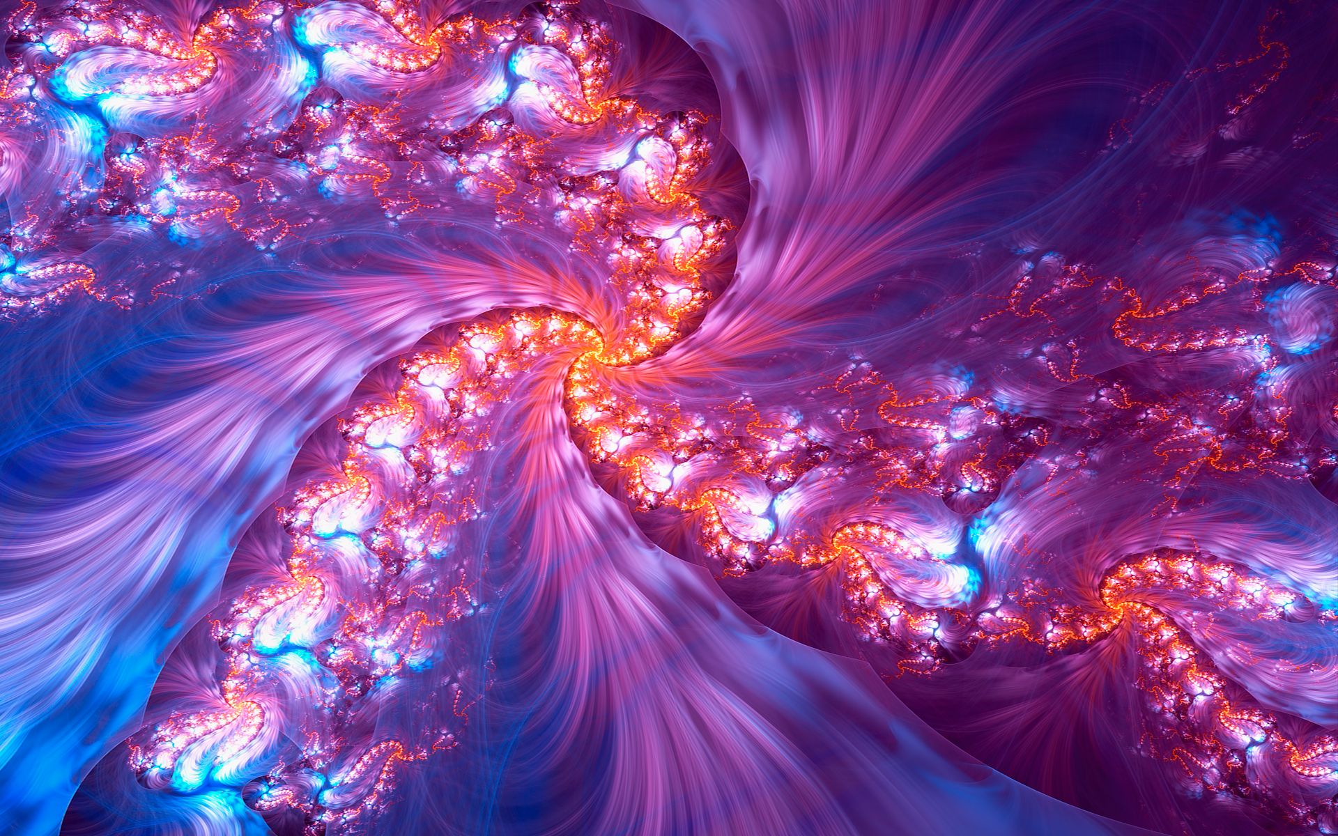 Download mobile wallpaper Abstract, Fractal, Purple for free.