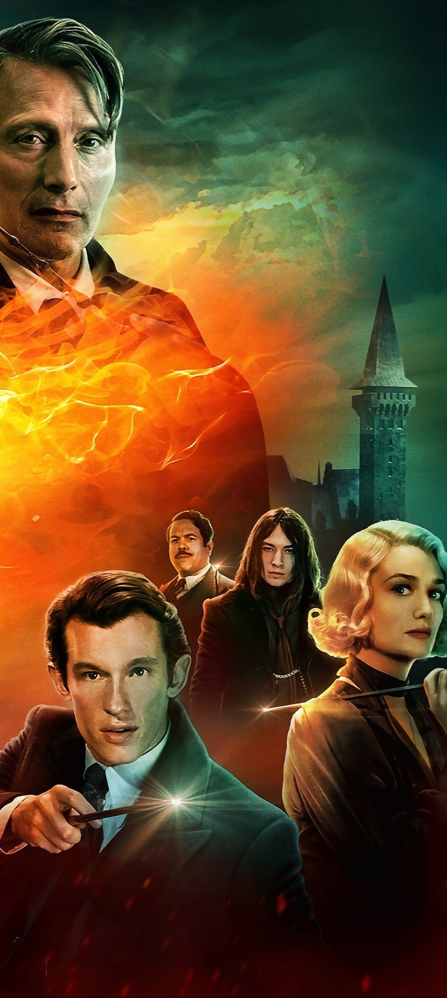 Free download wallpaper Movie, Fantastic Beasts: The Secrets Of Dumbledore, Fantastic Beasts on your PC desktop