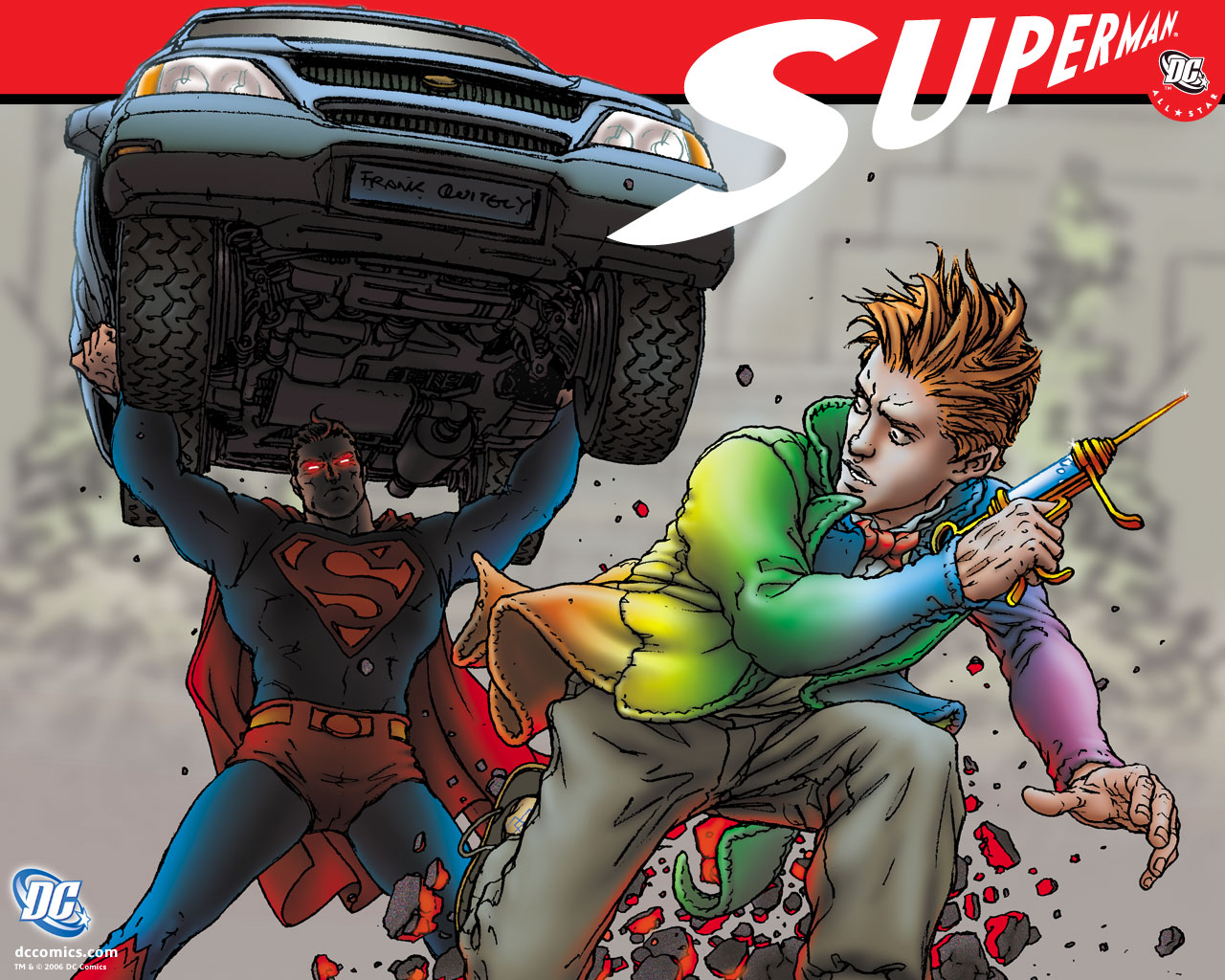 Baixar papel de parede para celular de História Em Quadrinhos, Super Heroi, Dc Comics, Super Homen gratuito.