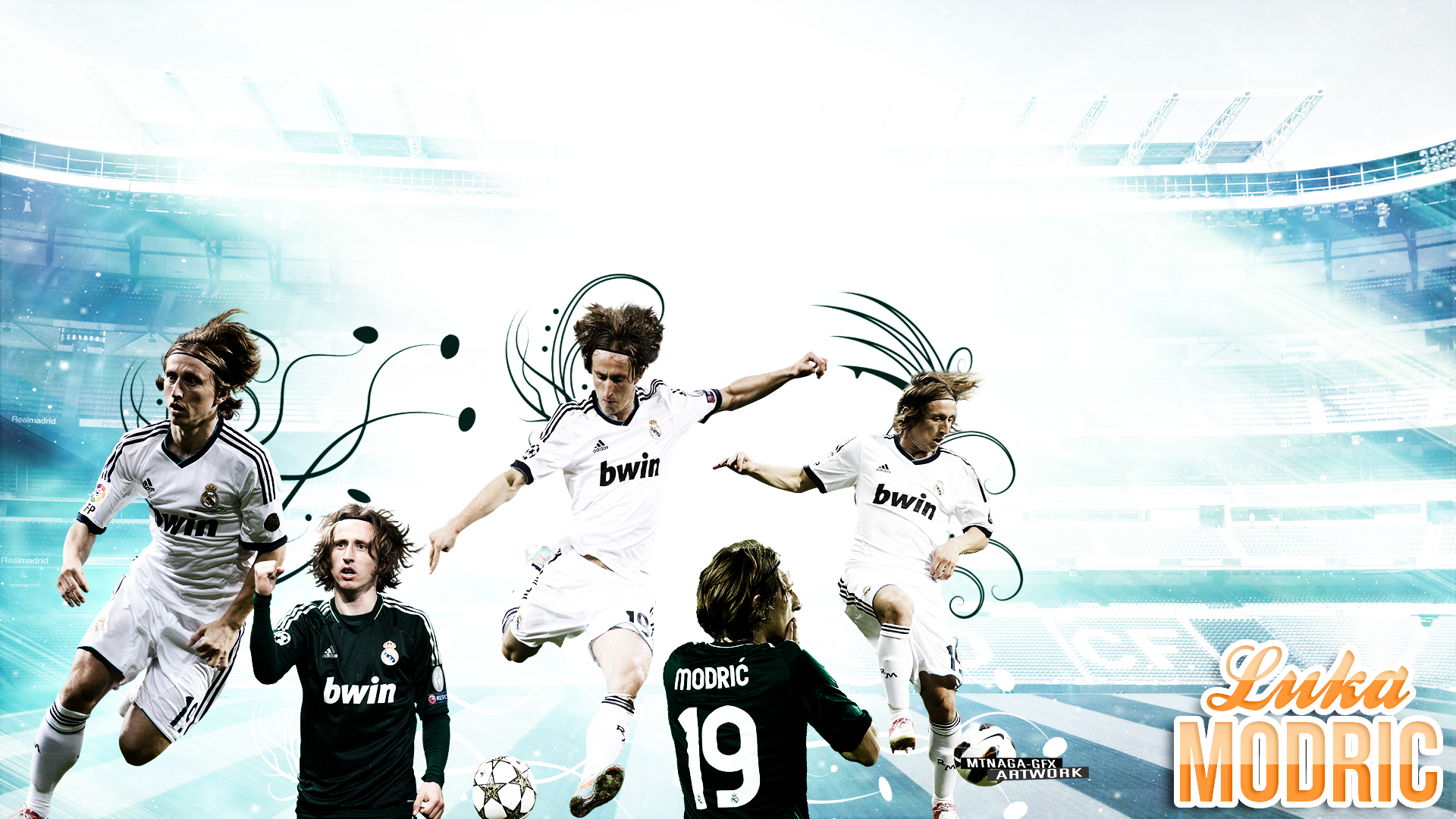 Descarga gratuita de fondo de pantalla para móvil de Fútbol, Deporte, Real Madrid C F, Luka Modric.
