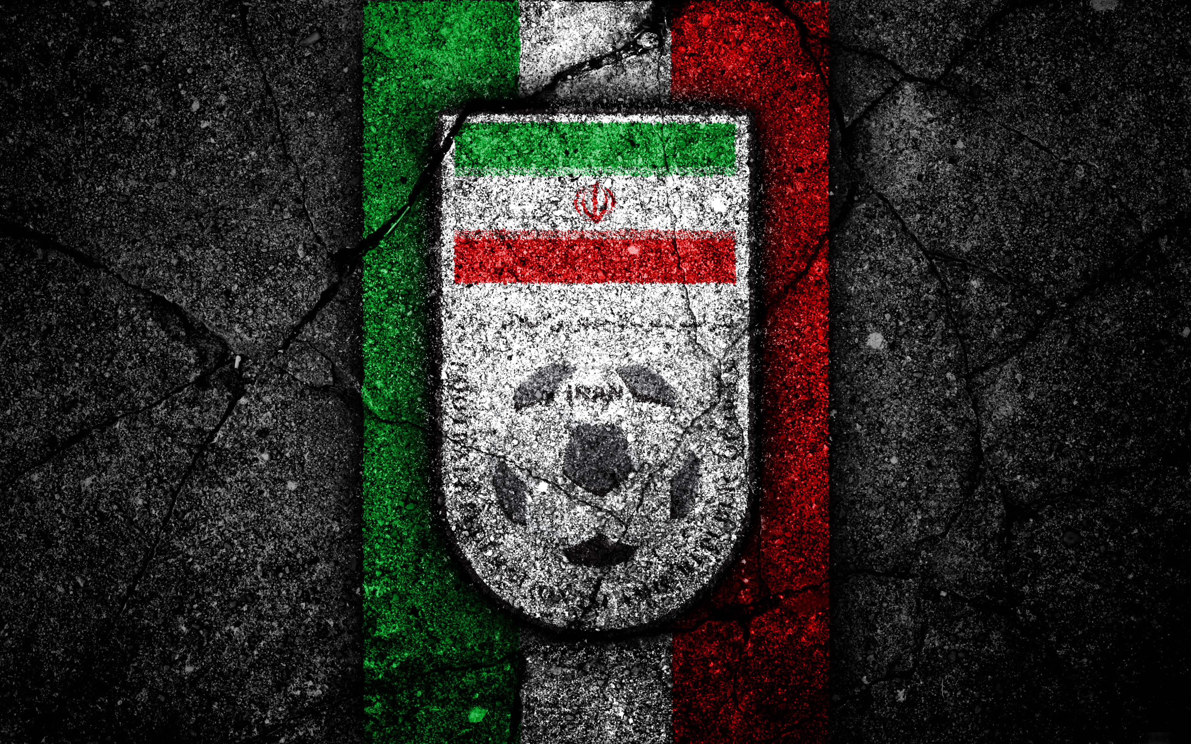 Скачать обои Сборная Ирана По Футболу на телефон бесплатно