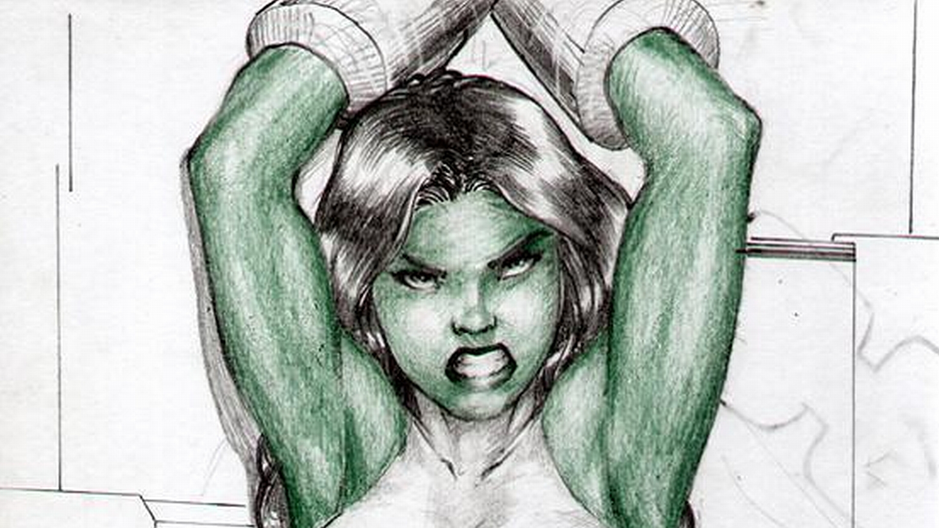 Baixar papel de parede para celular de História Em Quadrinhos, Mulher Hulk gratuito.