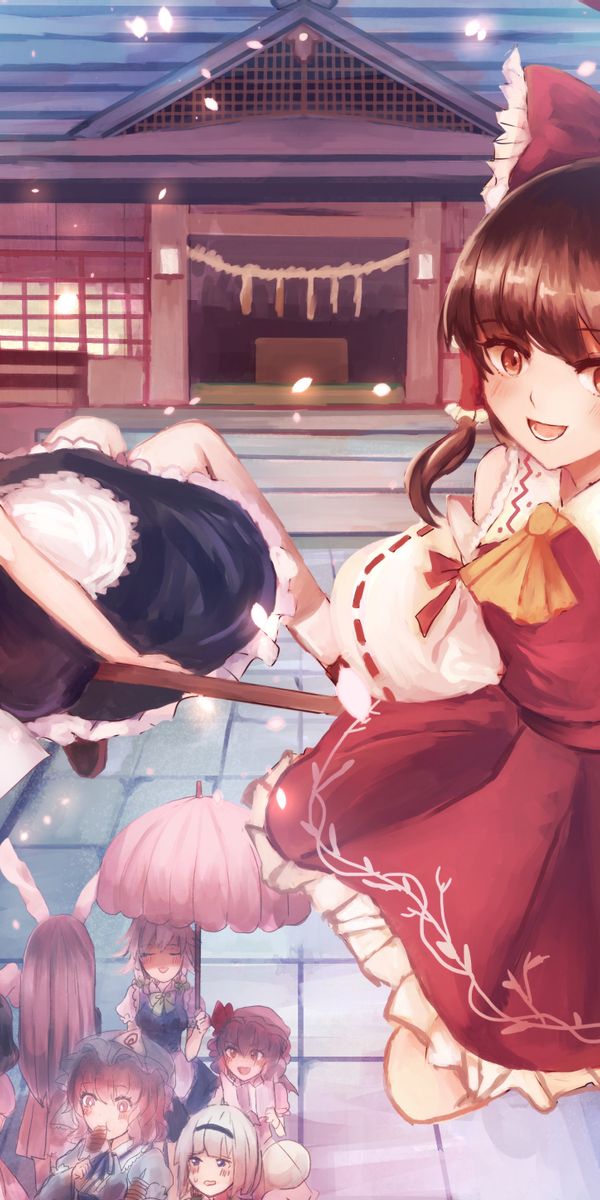 Papel de parede para celular: Anime, Touhou, Palhaço (Touhou ...