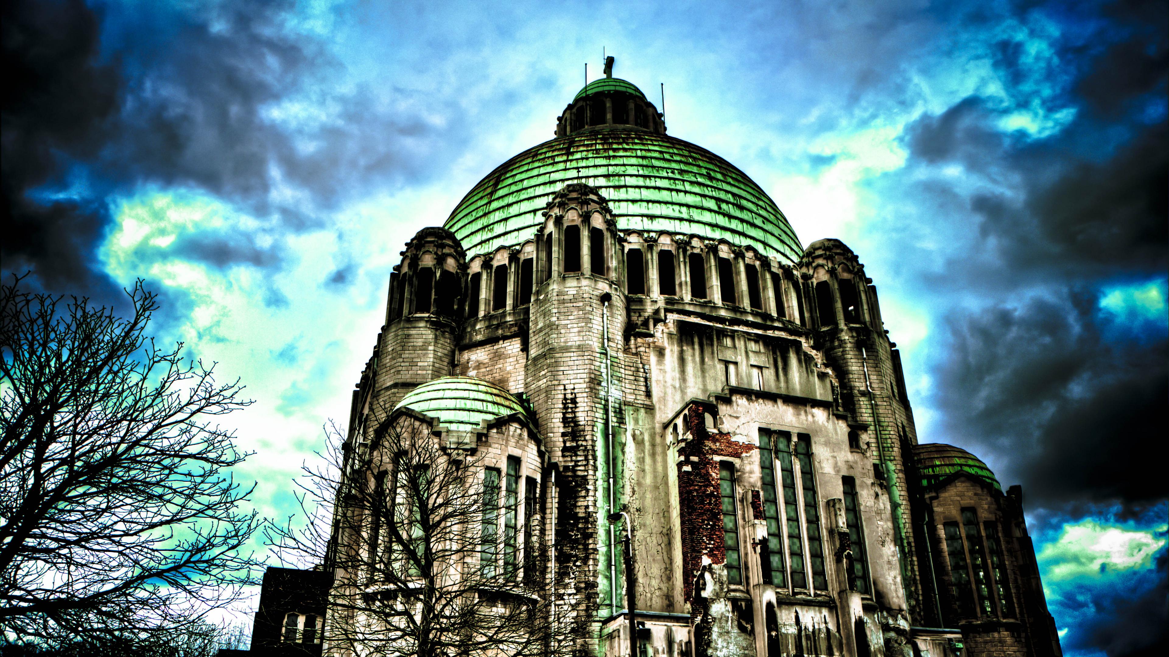Download mobile wallpaper Gothic, Hdr, Church, Dome, Churches, Religious for free.