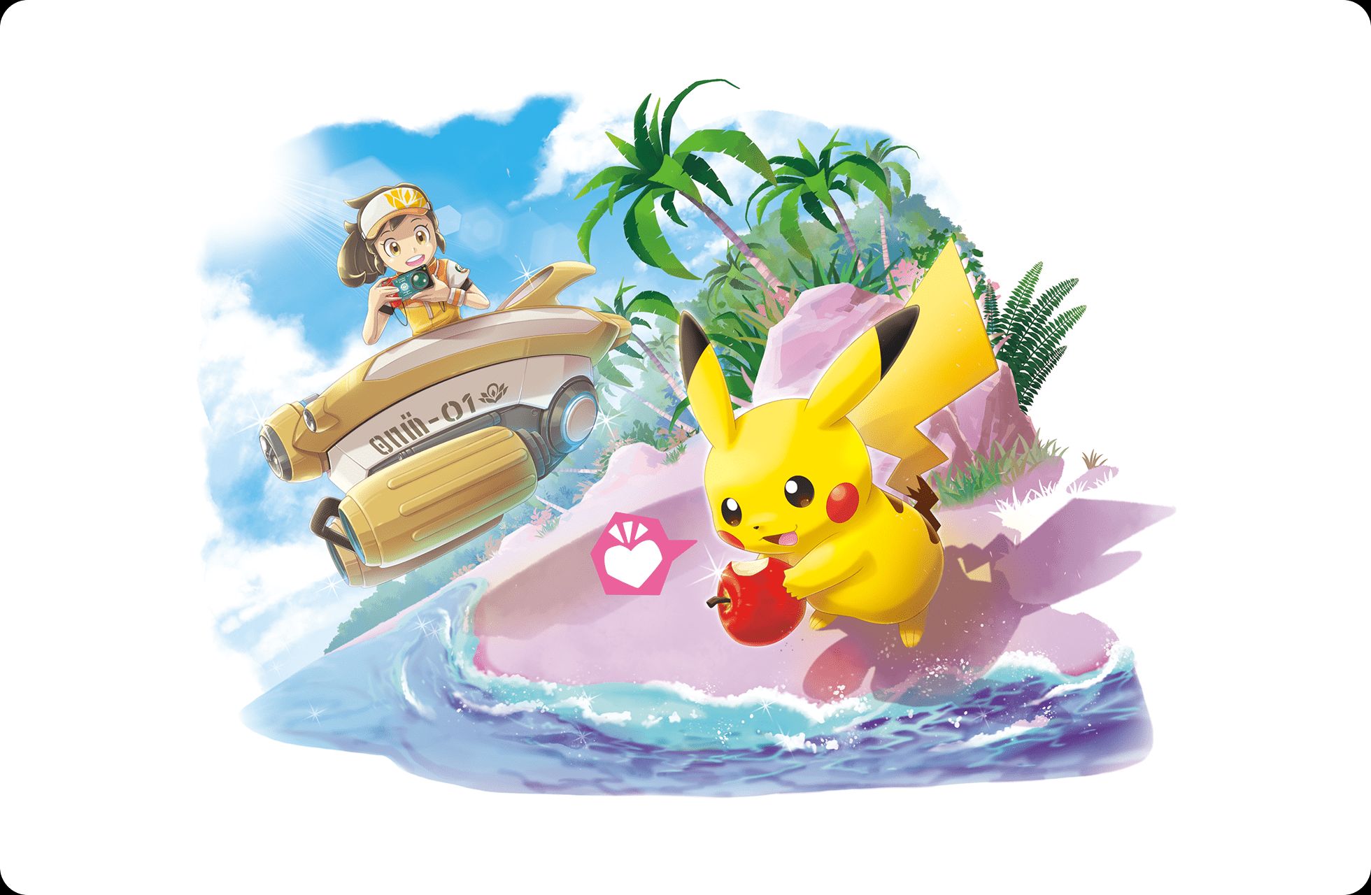 Laden Sie New Pokémon Snap HD-Desktop-Hintergründe herunter