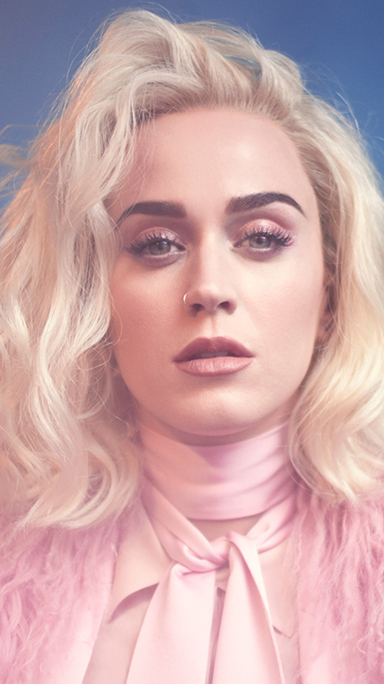 Handy-Wallpaper Musik, Katy Perry, Sänger, Blond, Blaue Augen, Amerikanisch, Blondinen kostenlos herunterladen.