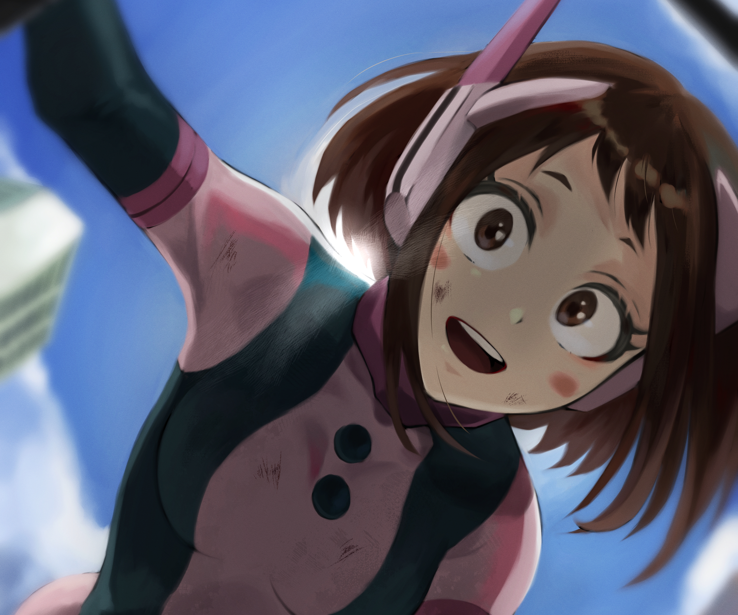 Descarga gratuita de fondo de pantalla para móvil de Animado, My Hero Academia, Ochako Uraraka.
