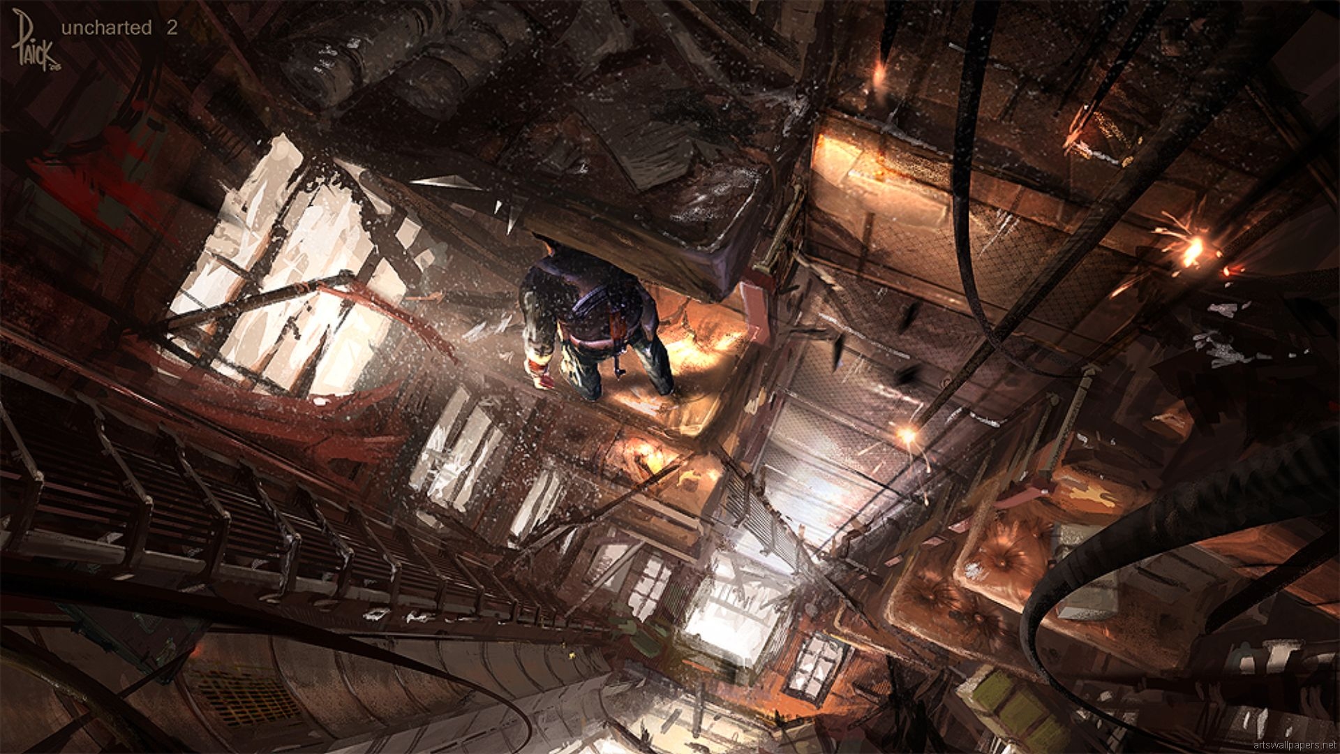uncharted 2: among thieves, video game, uncharted