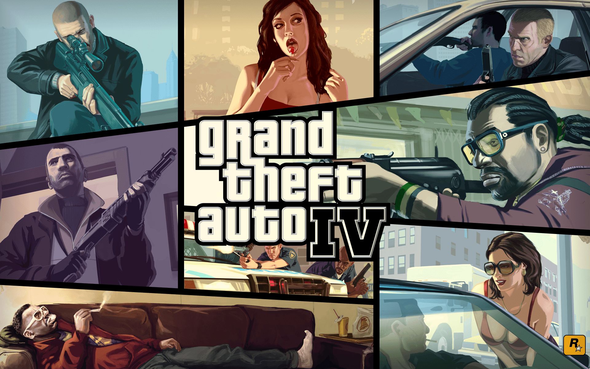 Скачати мобільні шпалери Grand Theft Auto Iv, Grand Theft Auto, Відеогра безкоштовно.