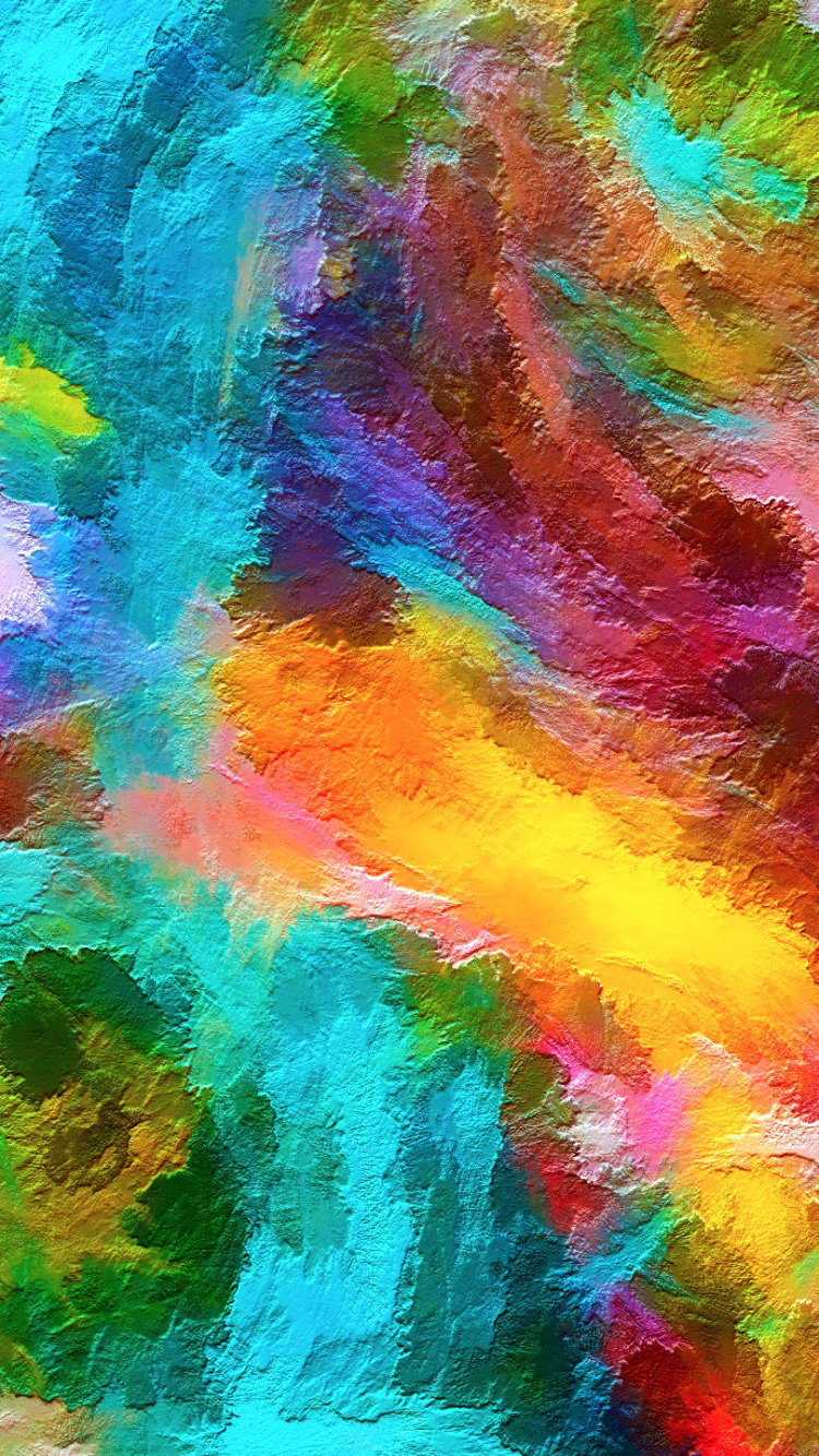 Download mobile wallpaper Abstract, Colors, Colorful, Painting for free.