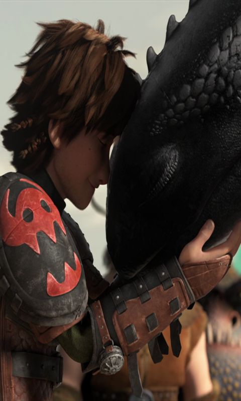 Download mobile wallpaper Movie, Toothless (How To Train Your Dragon), Hiccup (How To Train Your Dragon), How To Train Your Dragon, How To Train Your Dragon 2 for free.