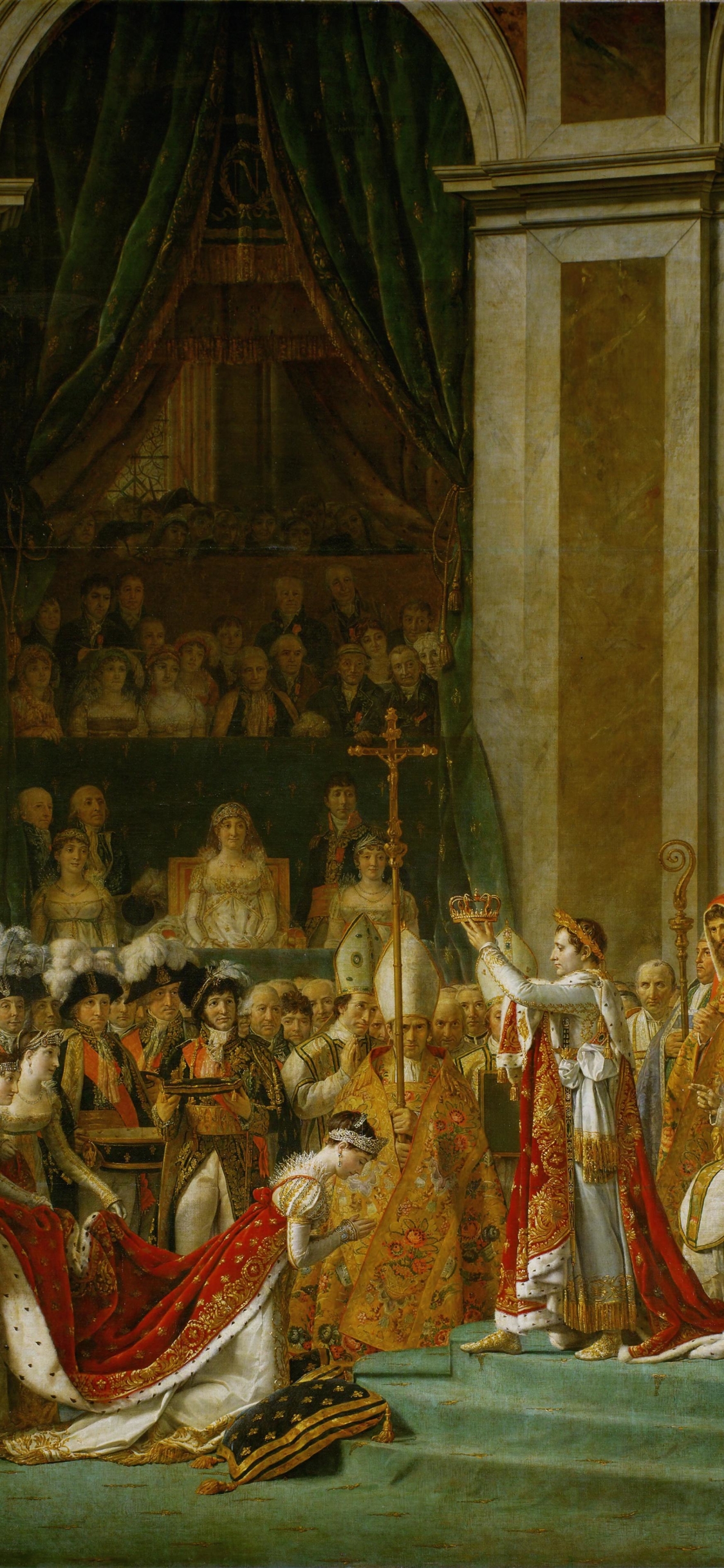 Handy-Wallpaper Malerei, Künstlerisch, Napoleon, Krönung Napoleons kostenlos herunterladen.