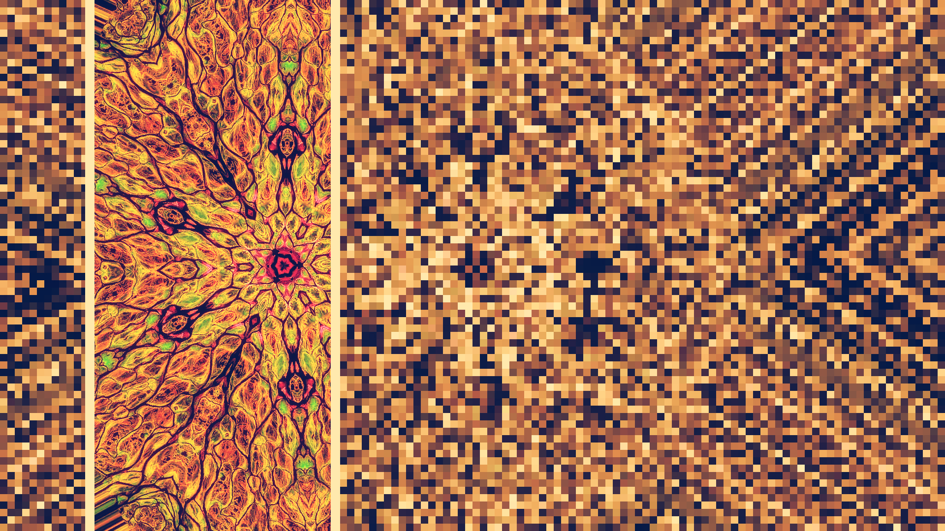 Free download wallpaper Abstract, Brown, Digital Art, Pixel Art on your PC desktop
