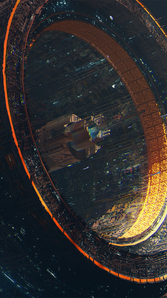 Download mobile wallpaper Sci Fi, Space Station for free.