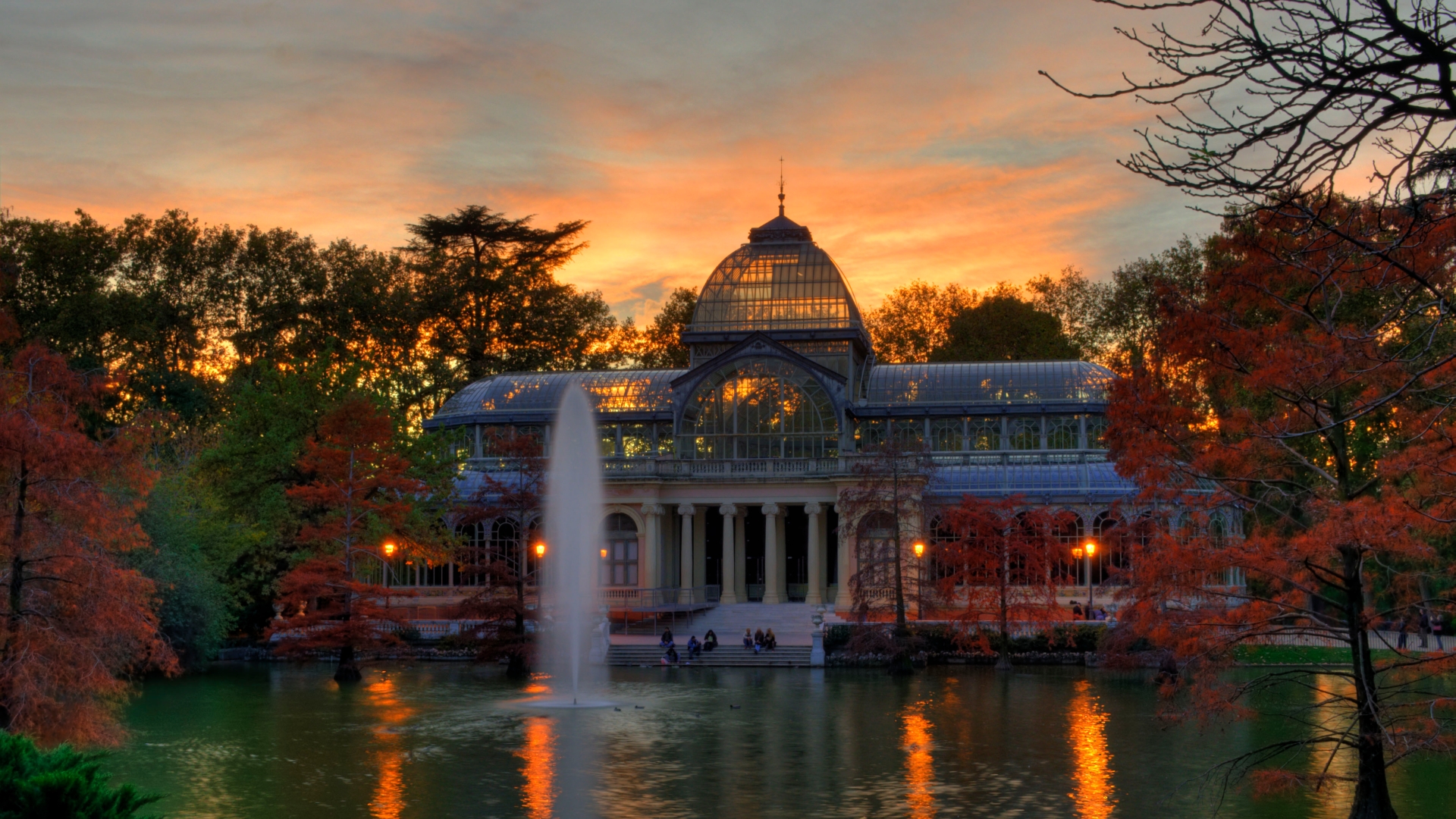 642192 Hintergrundbild herunterladen menschengemacht, palacio de cristal - Bildschirmschoner und Bilder kostenlos