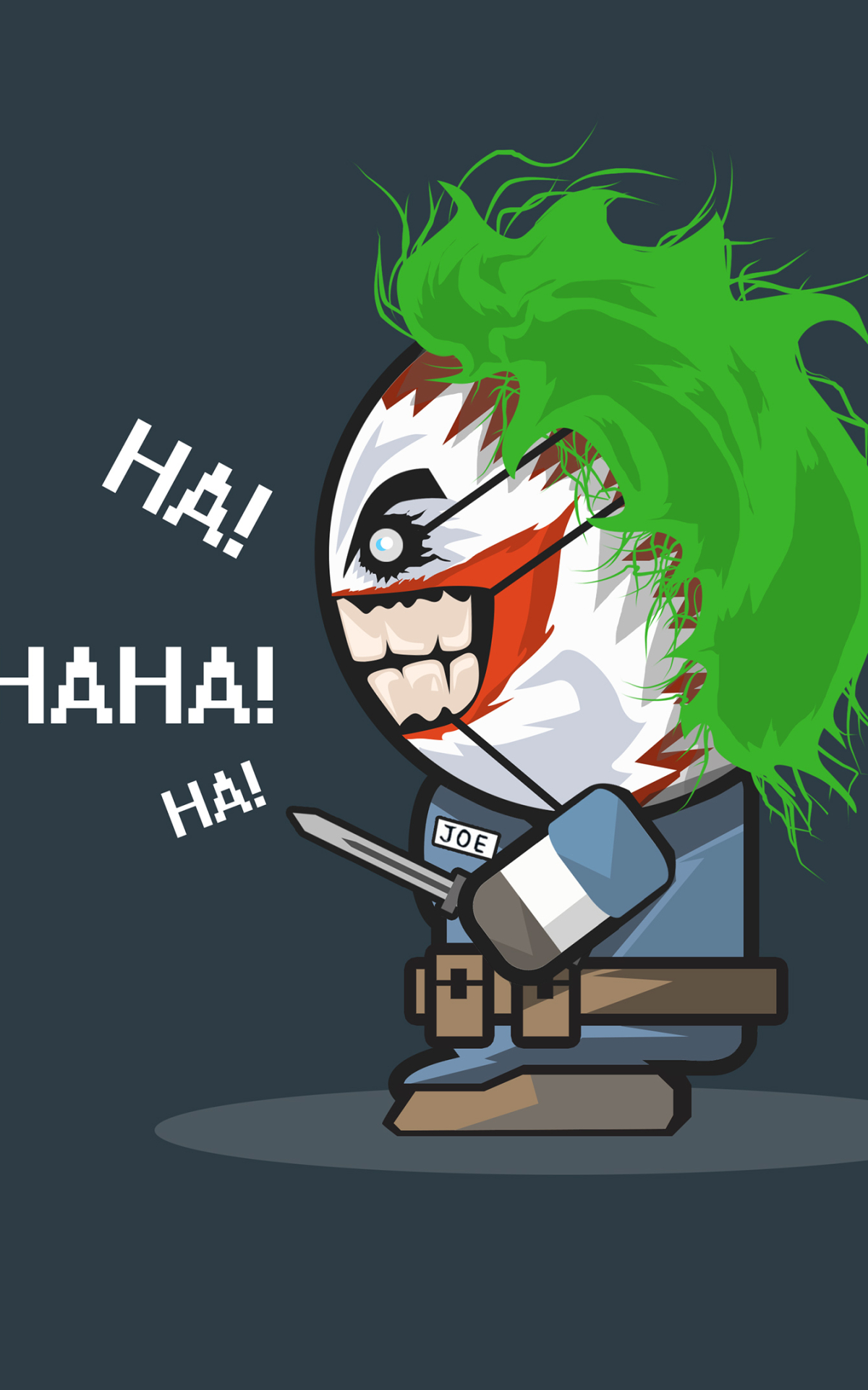 Handy-Wallpaper Joker, Comics, Dc Comics kostenlos herunterladen.