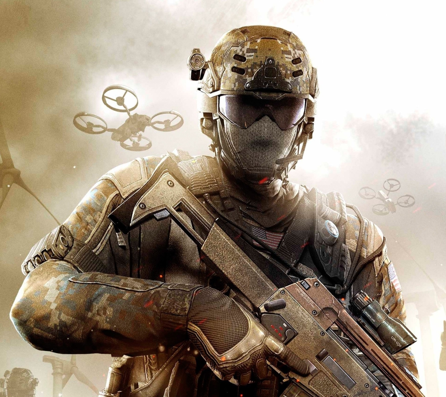 Скачать обои бесплатно Солдаты, Воин, Солдат, Военный, Call Of Duty, Видеоигры, Зов Долга, Служебный Долг: Black Ops 2 картинка на рабочий стол ПК